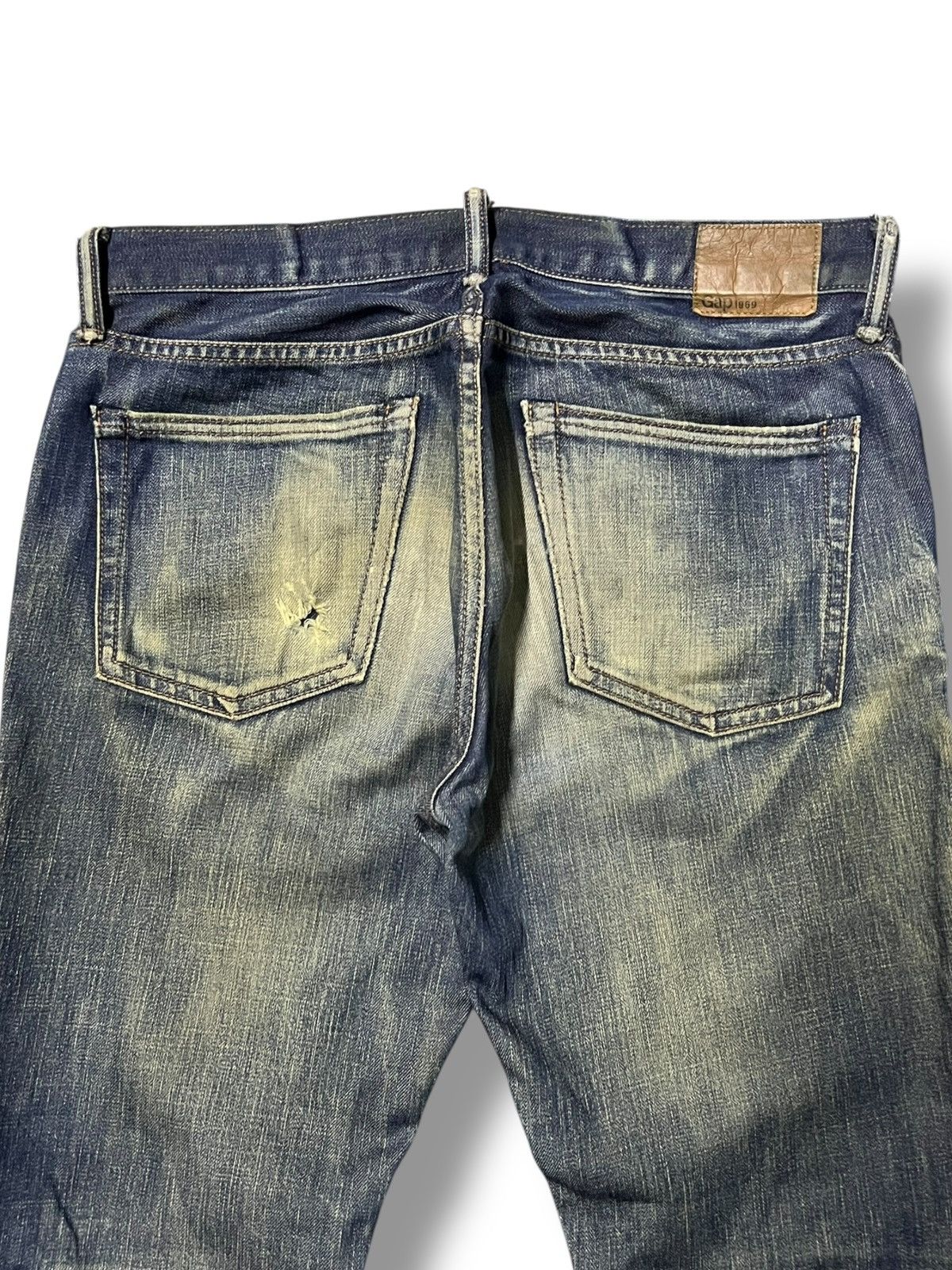 Gap Vintage Gap 1969 Skinny - Faded Mud Wash Denim Size US 32 / EU 48 - 5 Thumbnail
