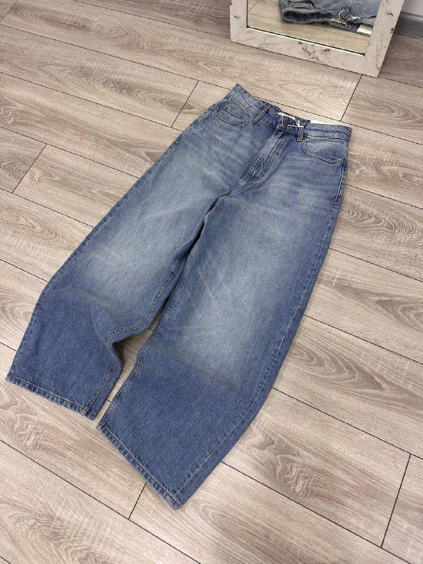 Hysteric Glamour Baggy Wide Denim Light Y2K New Jeans Size US 30 / EU 46 - 4 Thumbnail