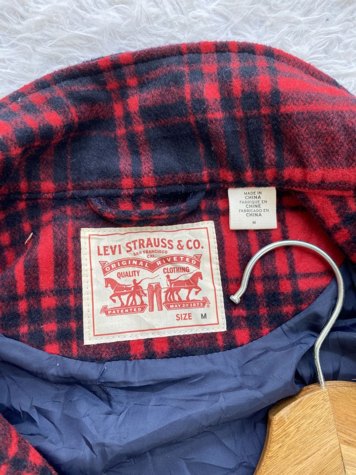 Levi's Vintage Levi's Strauss Chekered Wool Jacket Size US M / EU 48-50 / 2 - 11 Thumbnail
