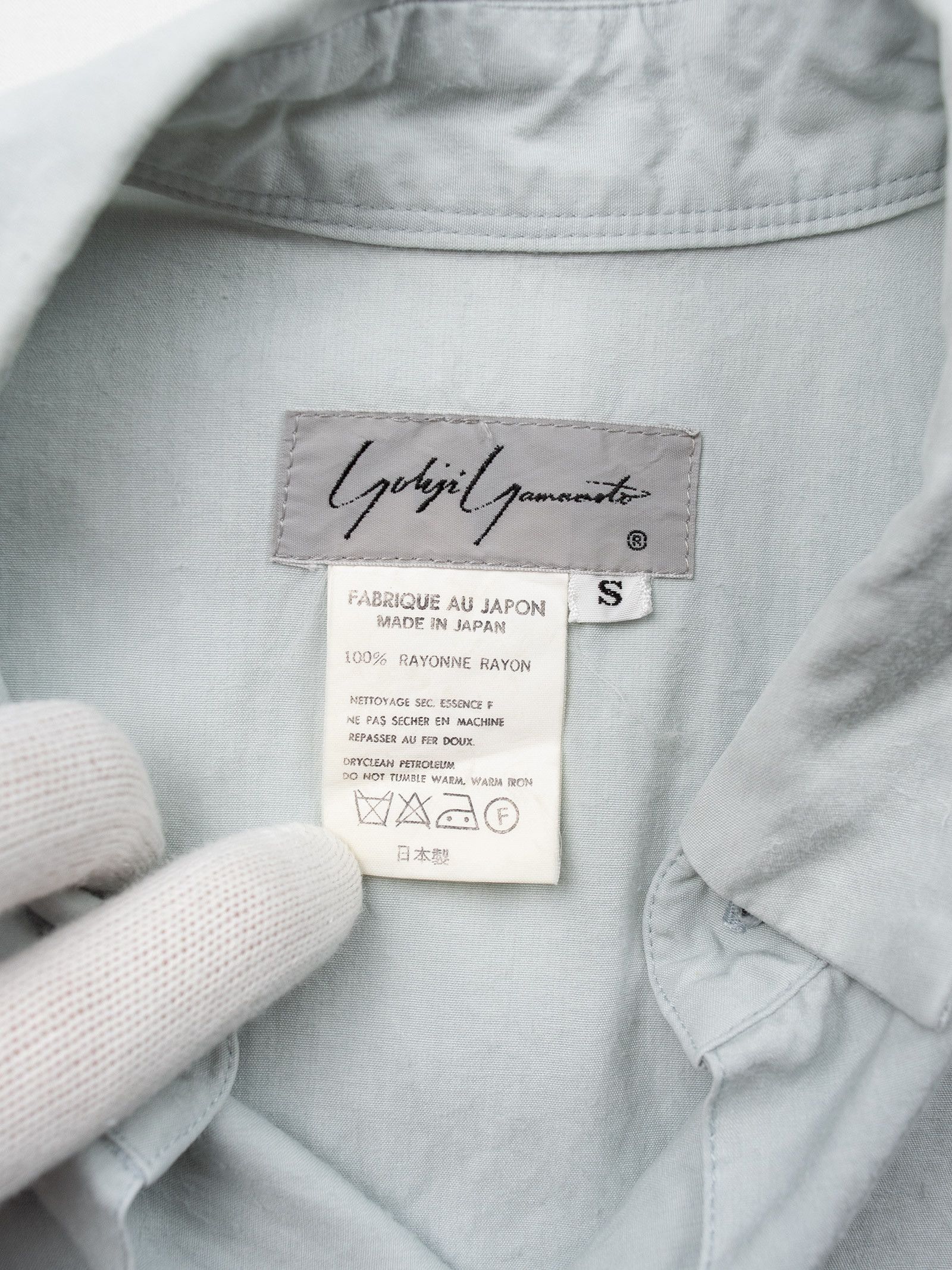 Yohji Yamamoto vintage Yohji Yamamoto late 80's / early 90's rayon shirt Size S / US 4 / IT 40 - 7 Thumbnail