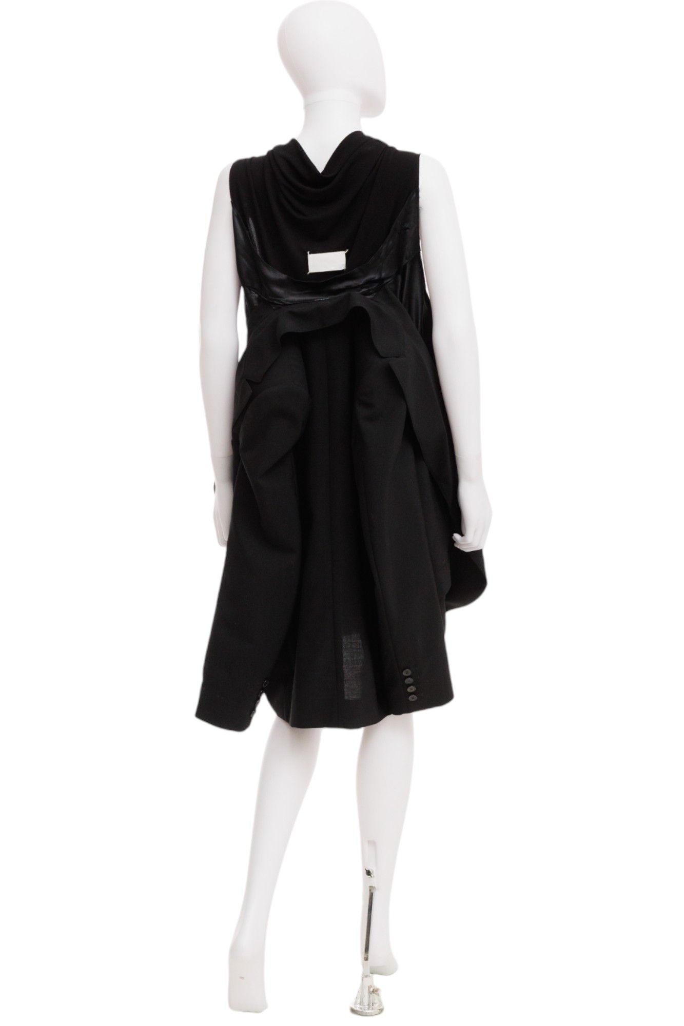 John Galliano × Maison Margiela S/S 2018 Double Layered Reconstructed Blazer Dress Size S / US 4 / IT 40 - 7 Thumbnail