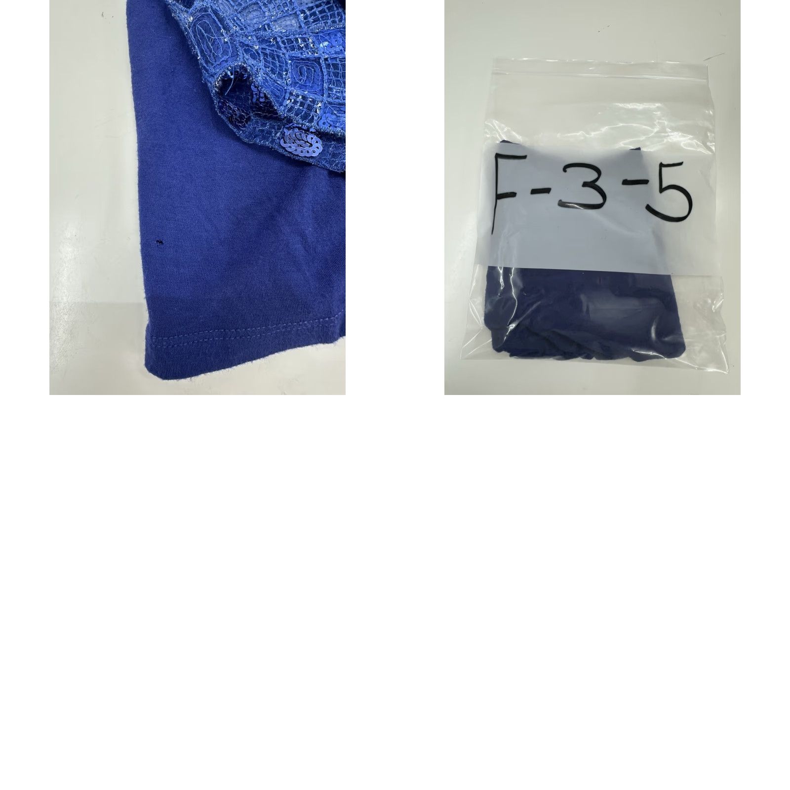 Vintage Kirra Tank Top Womens Medium Blue Sequin Bow Racerback Casual Summer USA Made Velcro Scoop Neck Sleeveless Adjustable Strap Racerback Size M / US 6-8 / IT 42-44 - 8 Thumbnail