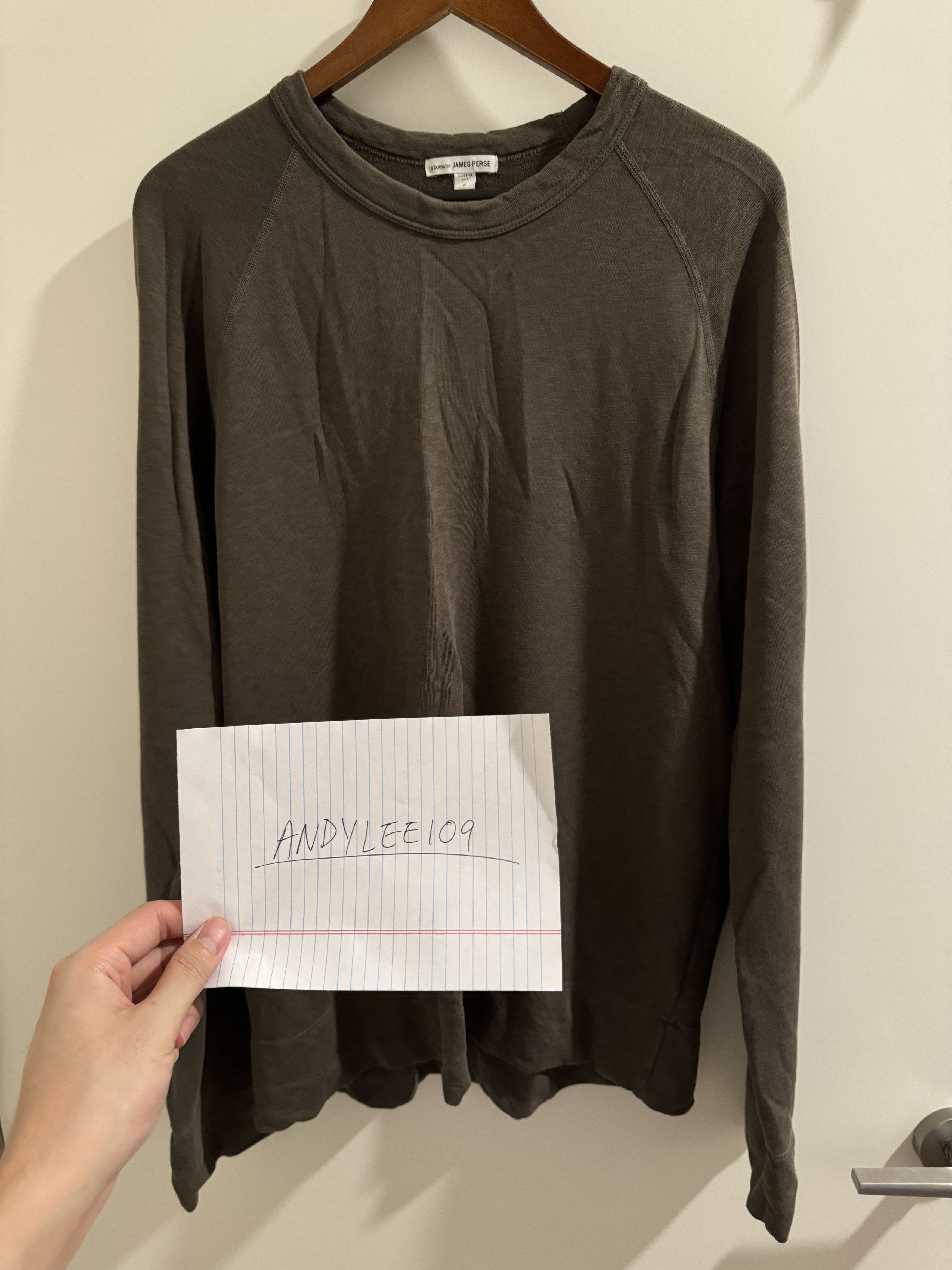 James Perse Standard James Perse Longsleeve Size US M / EU 48-50 / 2 - 1 Thumbnail