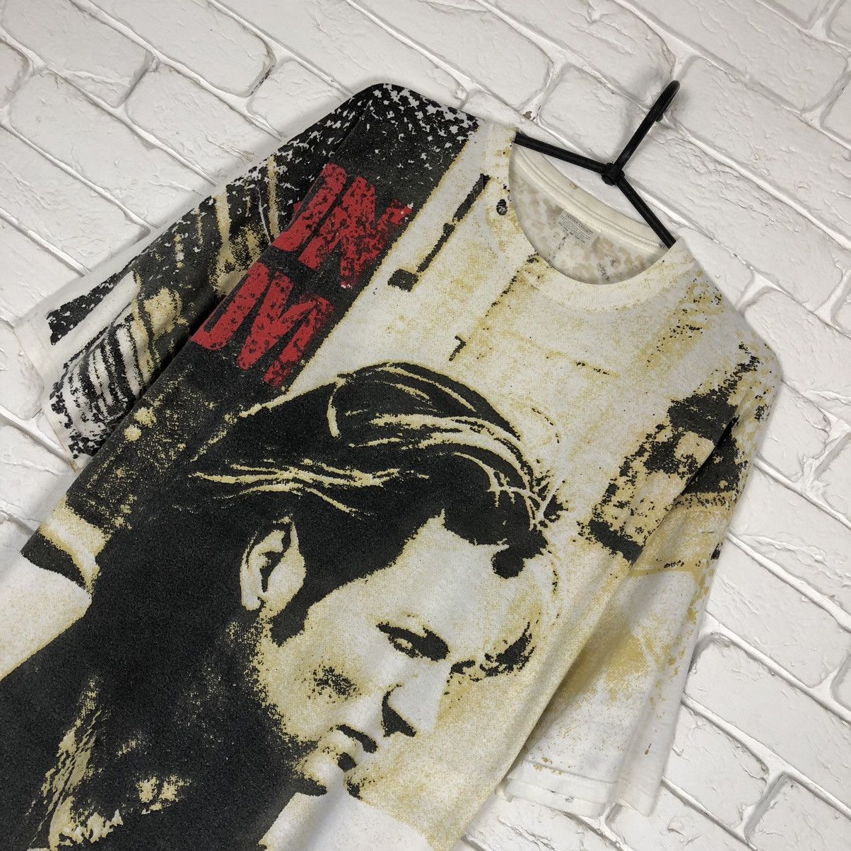 Band Tees × Bon Jovi × Vintage Bon Jovi 1993 All Over Print AOP vintage tee t shirt Size US XL / EU 56 / 4 - 2 Thumbnail