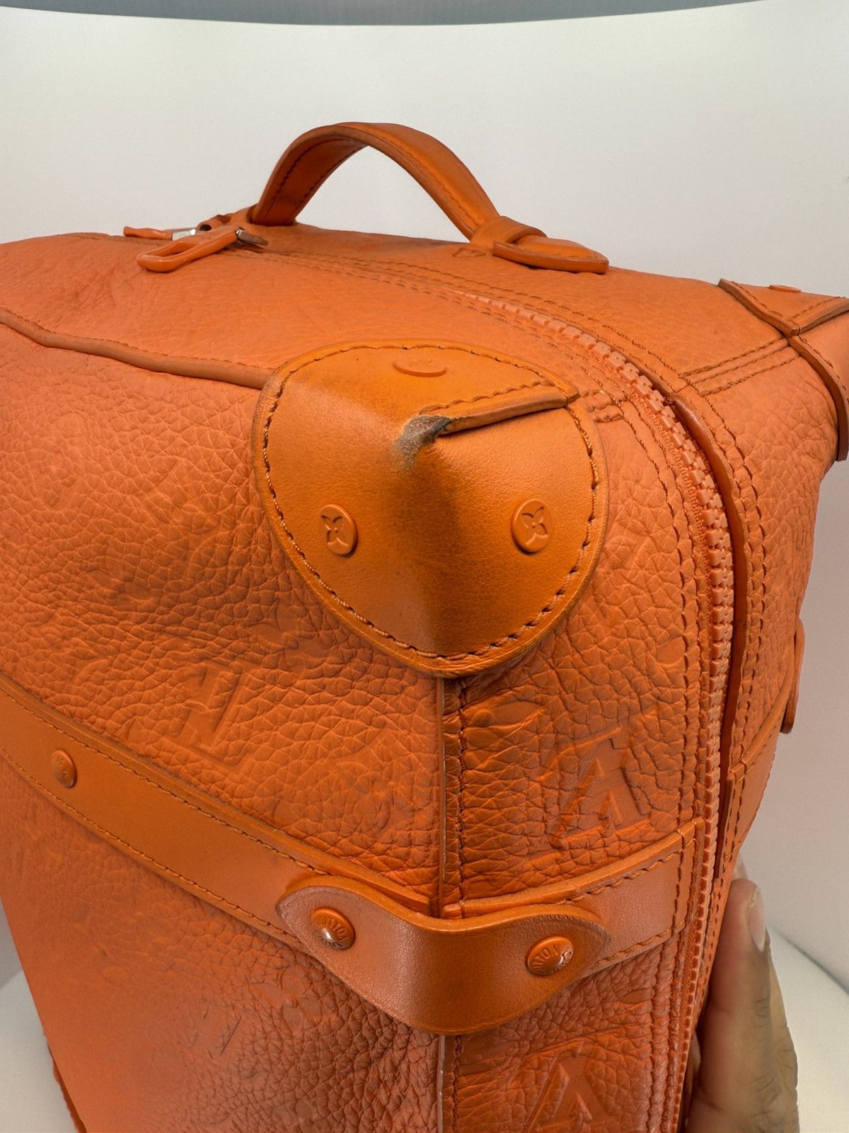 Louis Vuitton Louis Vuitton Soft Trunk Backpack Monogram MCA Orange Size ONE SIZE - 6 Thumbnail