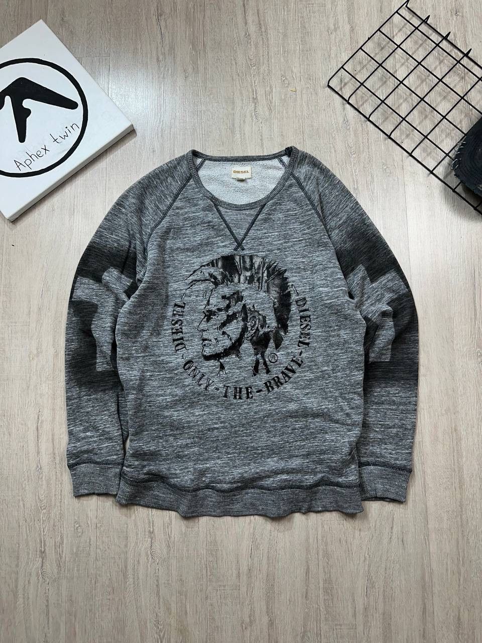 Diesel × Vintage Vintage Diesel Custom Sweatshirt Size US S / EU 44-46 / 1 - 1 Thumbnail
