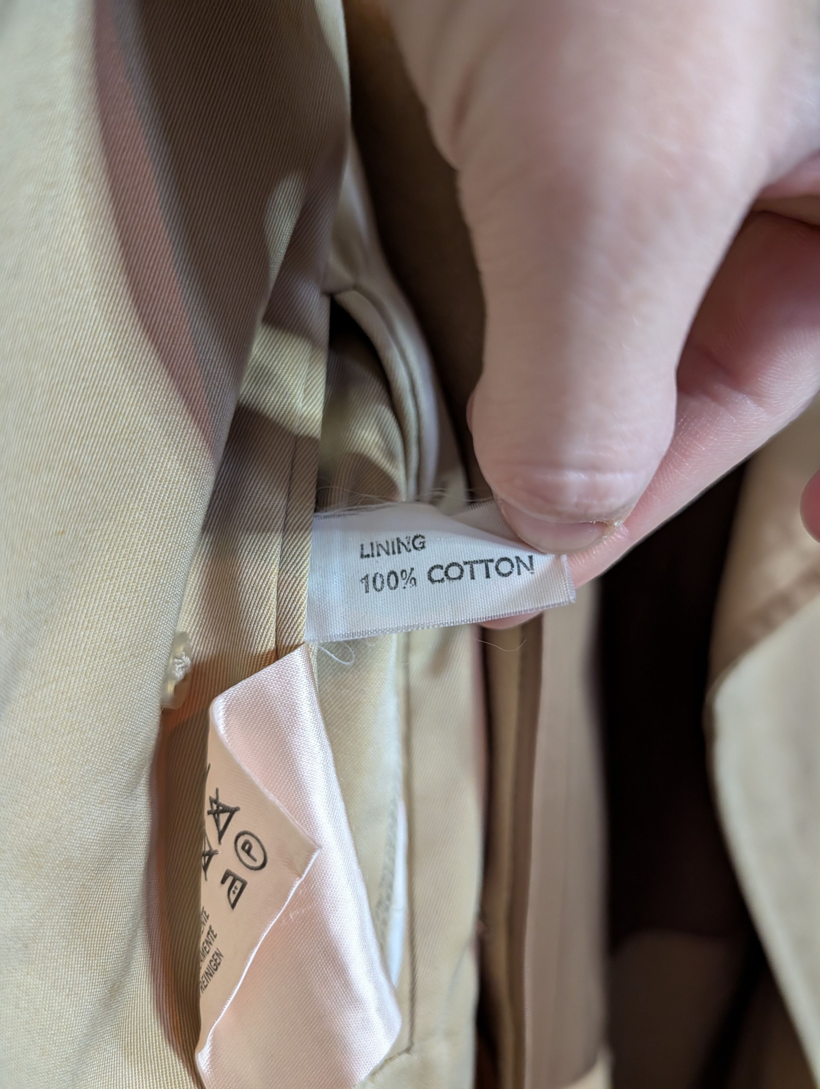 Aquascutum Khaki for Barney's wool lined leather buckle trench coat Size US L / EU 52-54 / 3 - 15 Thumbnail