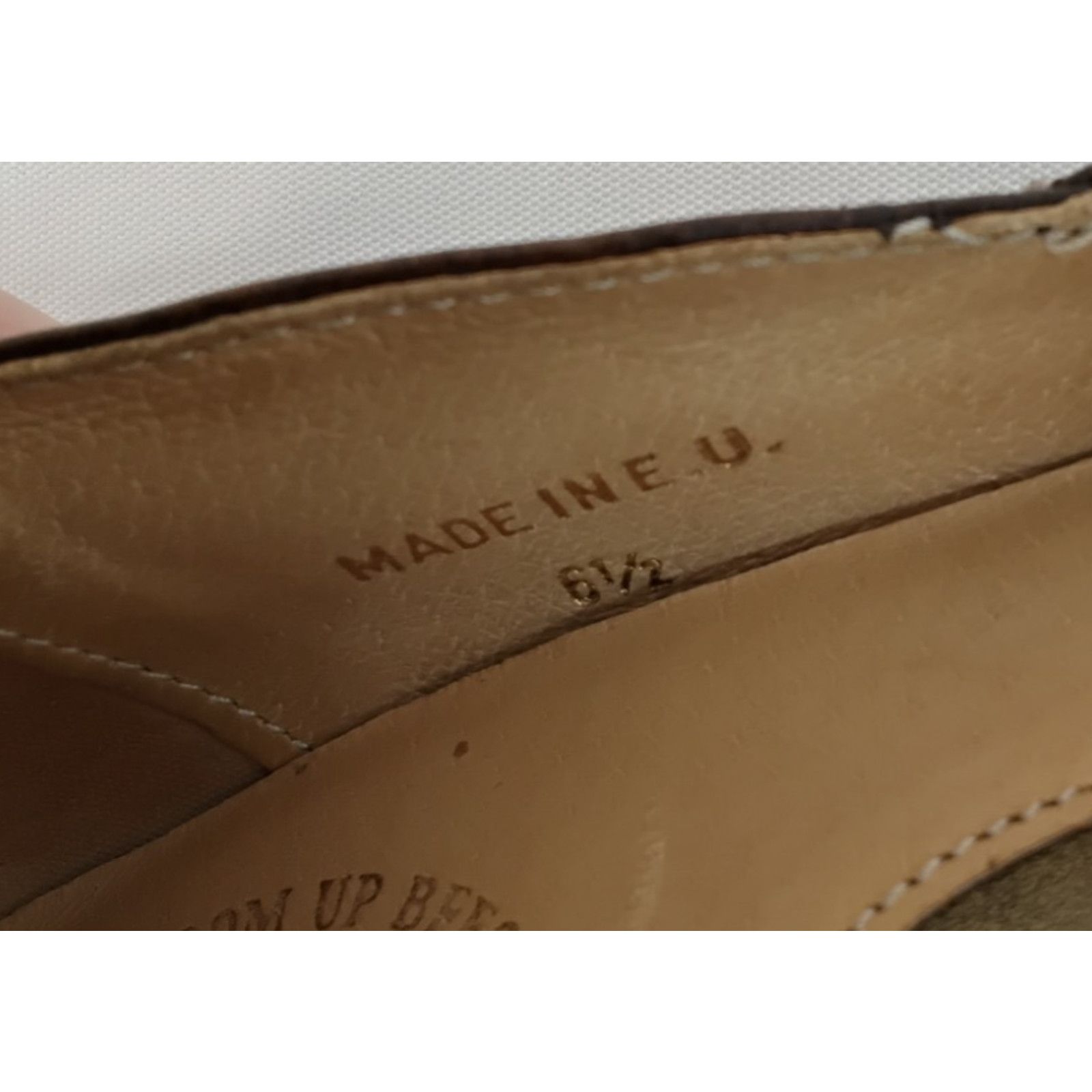 John Fluevog John Fluevog Shoes Women's US 6.5 Green Leather Brown Trim Size US 6.5 / IT 36.5 - 11 Thumbnail