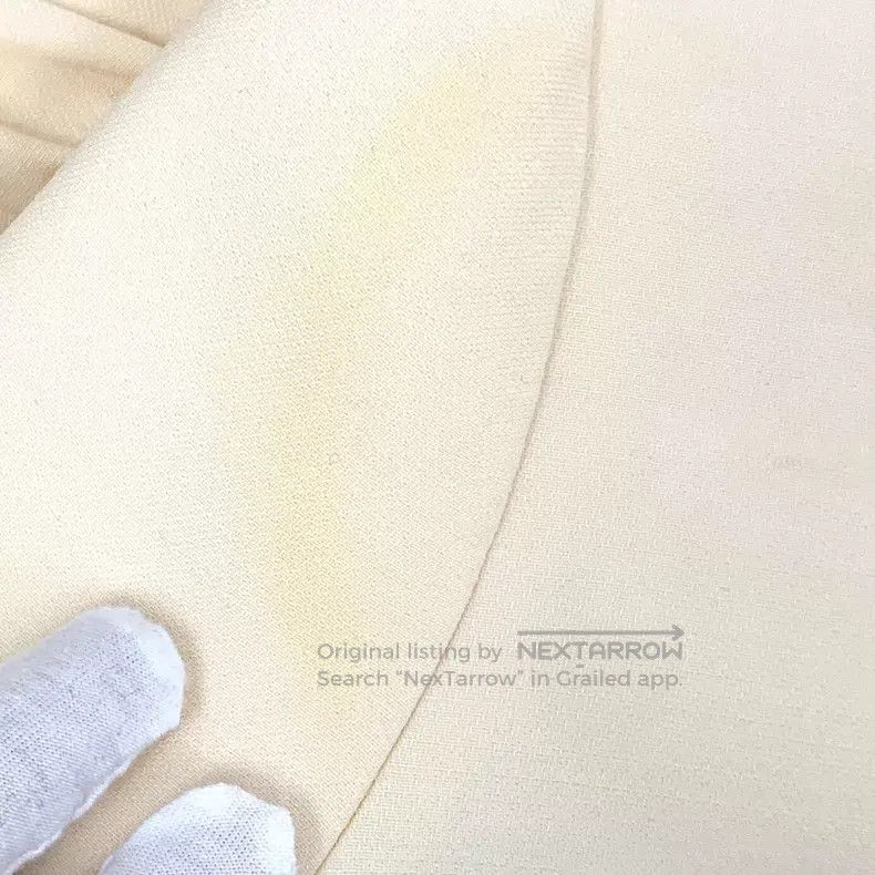 Dior Dior Beige wool lapel single-breasted short-sleeved dress Size XS / US 0-2 / IT 36-38 - 8 Thumbnail