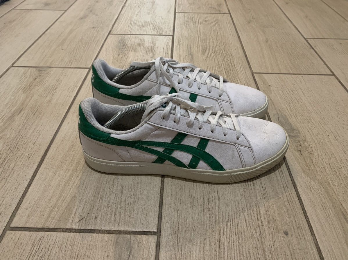 Asics × Onitsuka Tiger × Vintage Asics Vintage Leather White Green Shoes Size US 11.5 / EU 44-45 - 4 Thumbnail