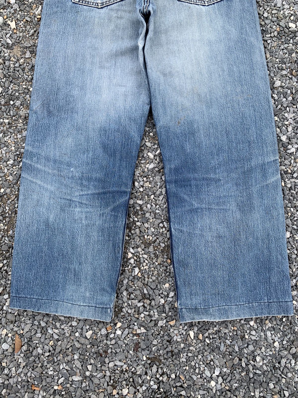 Kapital VINTAGE LEVI'S 503 SELVEDGE FADED LOOSE DSITRESSED DENIM Size US 36 / EU 52 - 9 Thumbnail