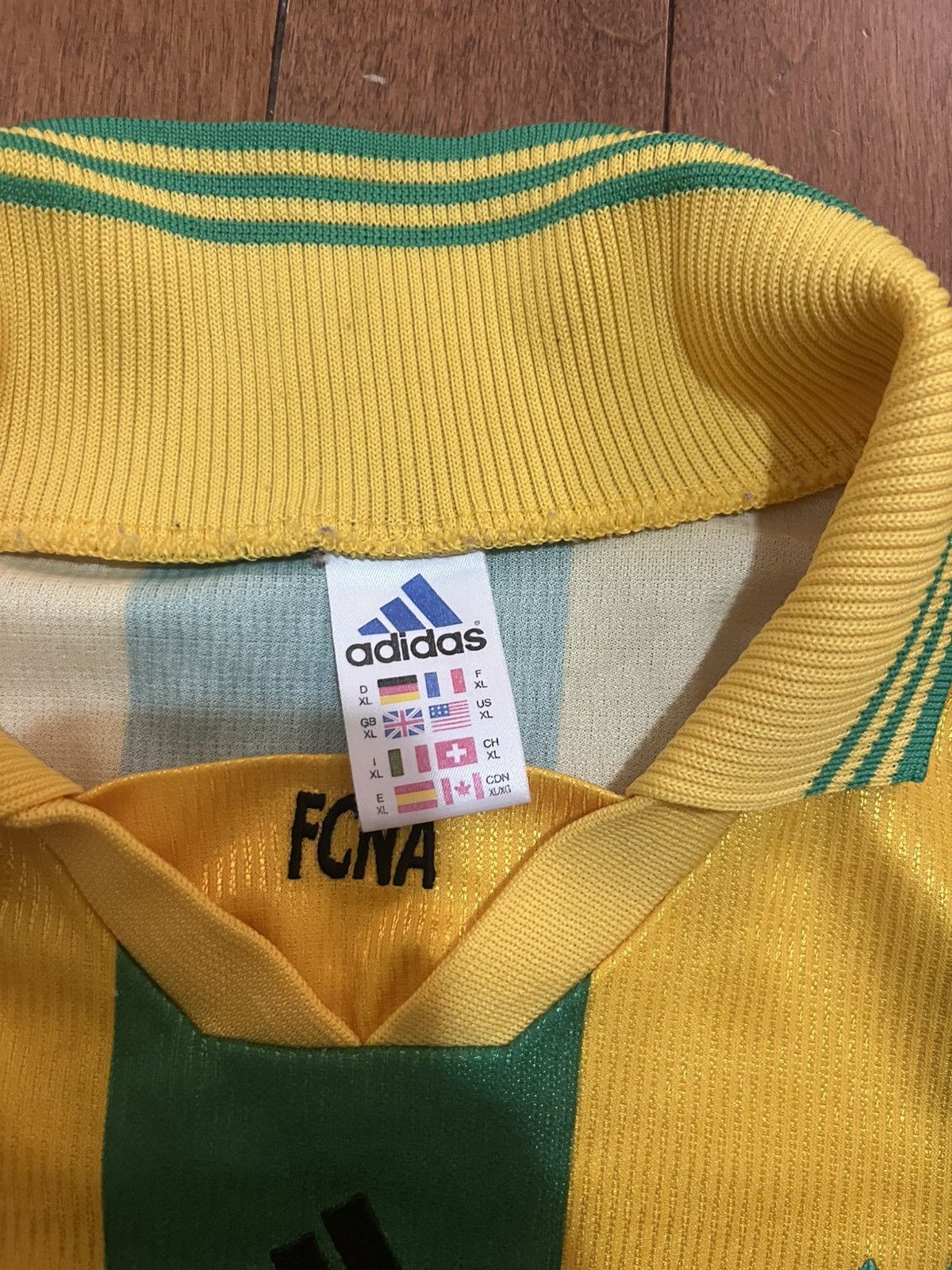 Adidas Vintage fc nantes jersey Size US XL / EU 56 / 4 - 3 Thumbnail