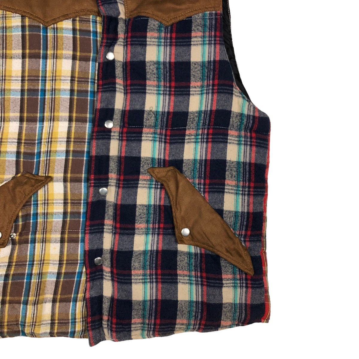 Japanese Brand 🔥VINTAGE TANK TOP PUFFER TARTAN DESIGN BOBSON USA Size US L / EU 52-54 / 3 - 5 Thumbnail