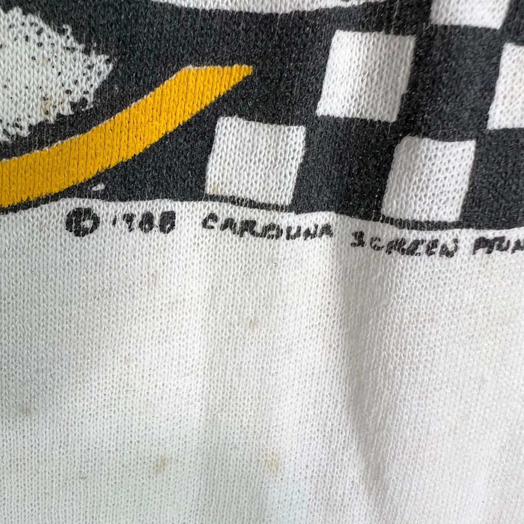 NASCAR VINTAGE 1988 Martinsville NASCAR T-Shirt Mens Size L White Graphic Tee Size US L / EU 52-54 / 3 - 3 Thumbnail