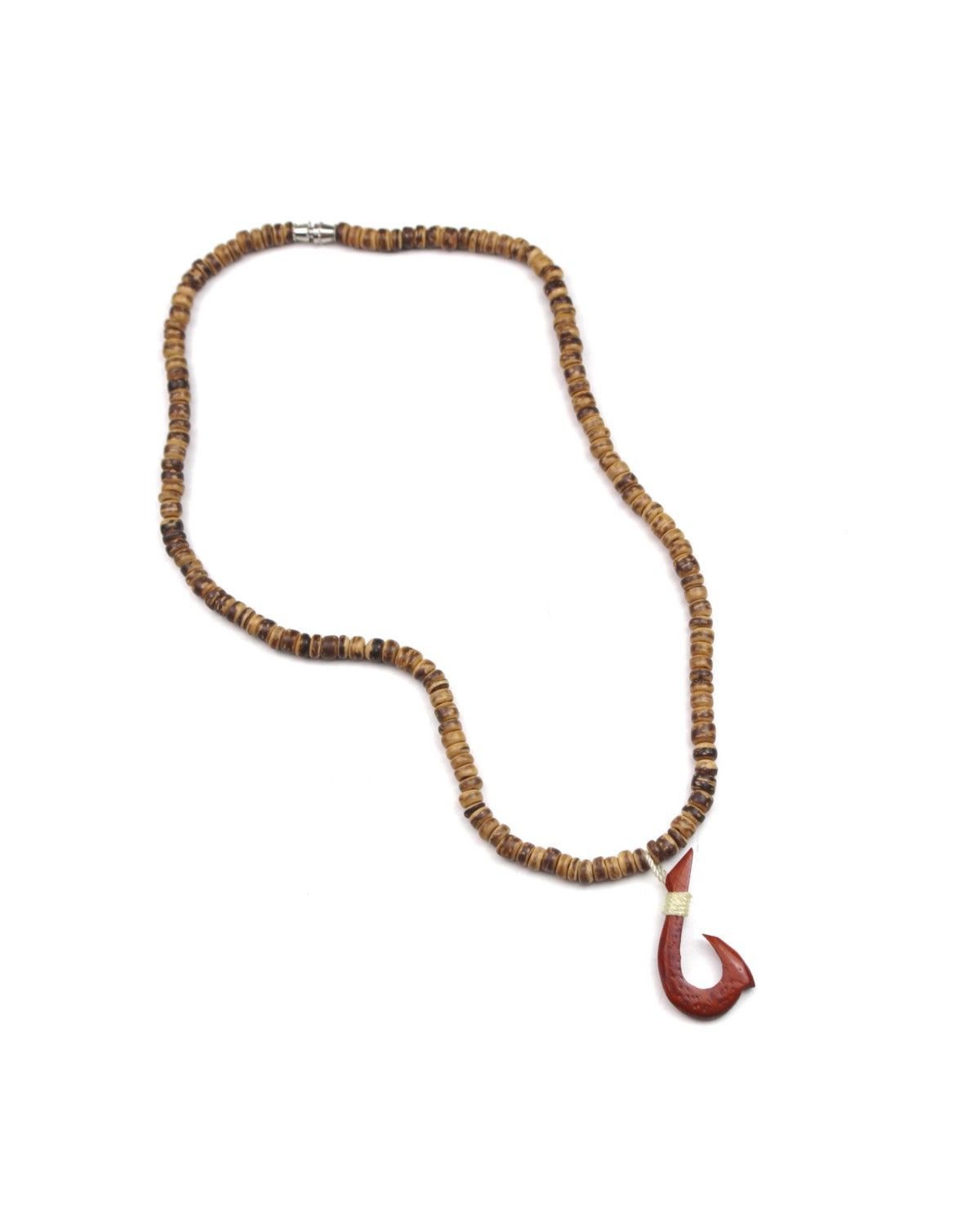 Hysteric Glamour 2000S JAPANESE MADE TRIBAL HEISHI BEAD NECKLACE CARVED HOOK Size ONE SIZE - 3 Thumbnail