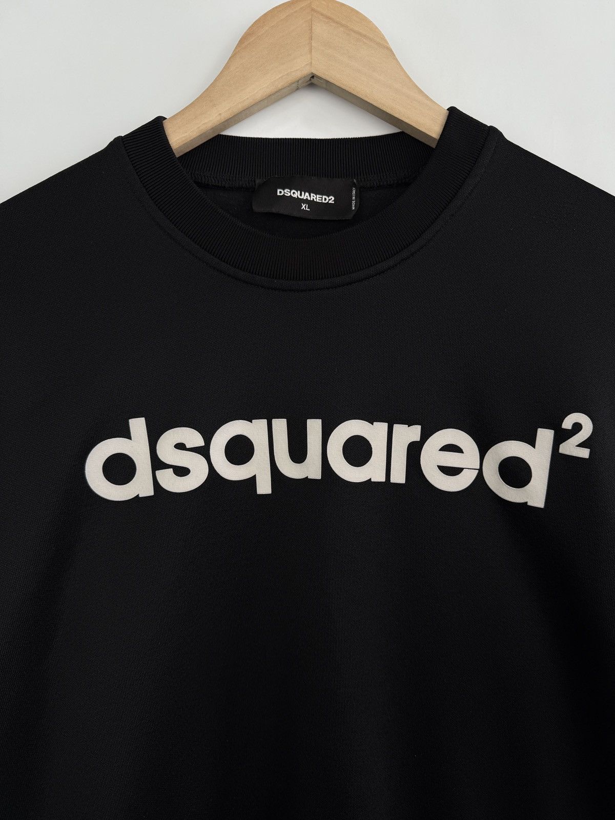 Dsquared2 🇮🇹 Y2K Dsquared2 Classic Sweatshirt Made in Italy Rare Retro Size US XL / EU 56 / 4 - 4 Thumbnail