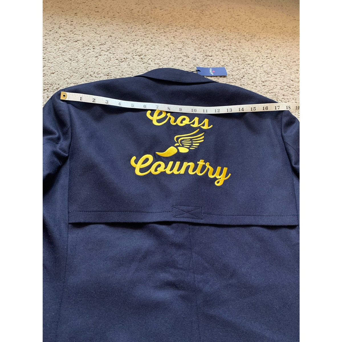 Noah NOAH CROSS COUNTY EMBROIDERED LOGO BLAZER JACKET Size 40R - 19 Thumbnail
