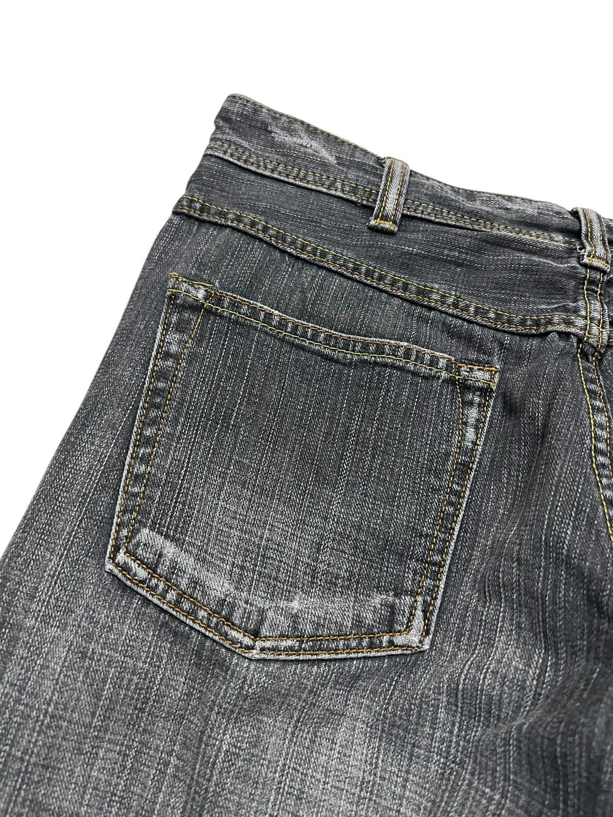 If Six Was Nine 🌈90s Style Denim Craft Japanese Brand Faded Flare Jean Size US 32 / EU 48 - 8 Thumbnail