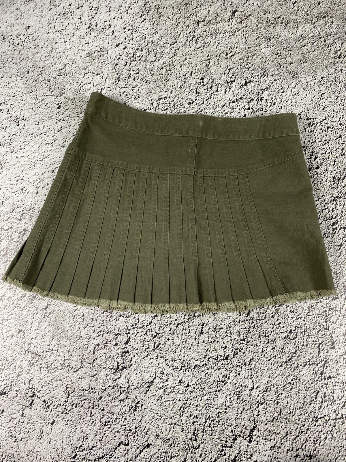 Vintage Vintage Y2K asymmetric pleated super mini skirts juicy style Size 28" / US 6 / IT 42 - 4 Thumbnail