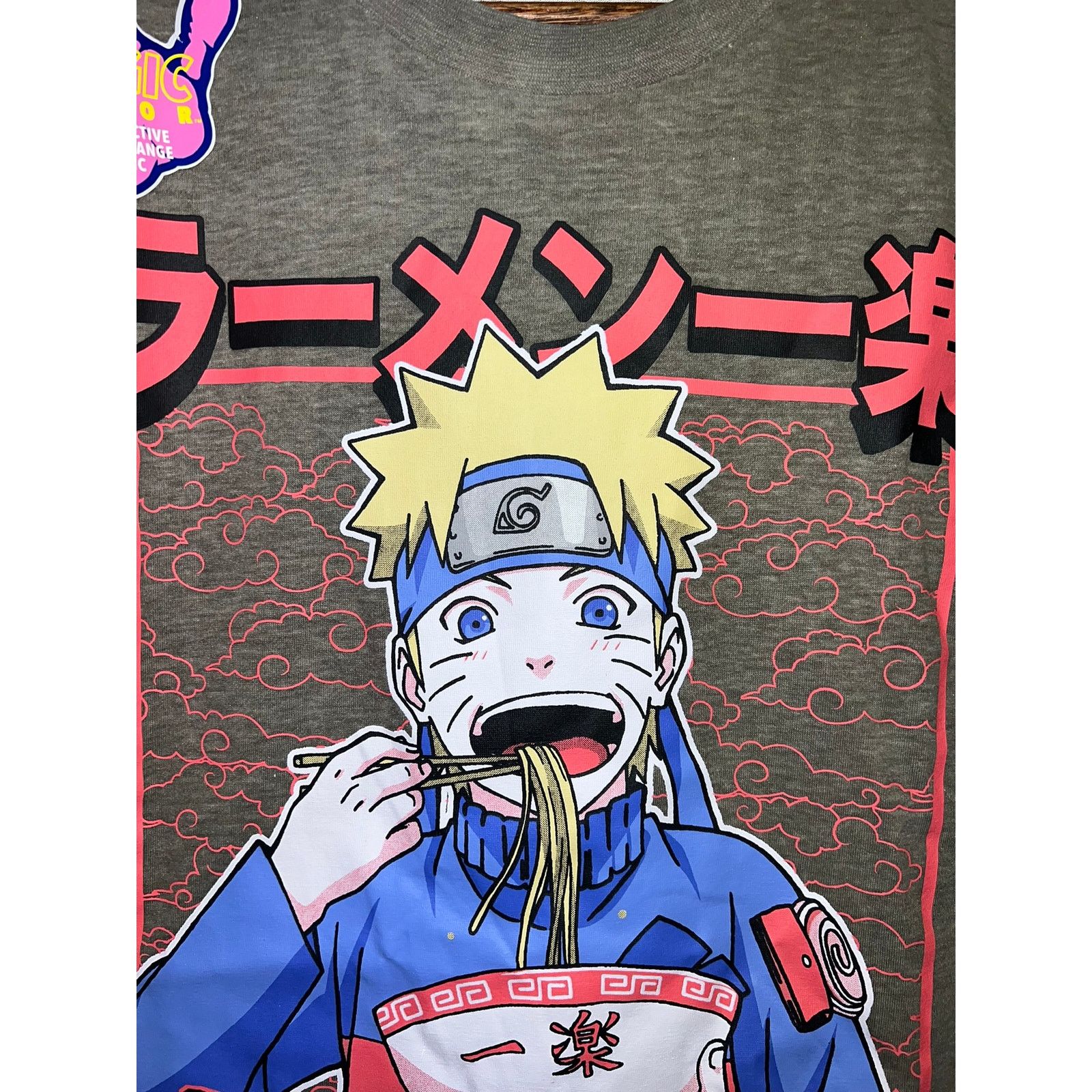 Vintage Naruto Shirt Shippuden Collection Ramen Ichiraku Gray Anime Size US M / EU 48-50 / 2 - 3 Thumbnail