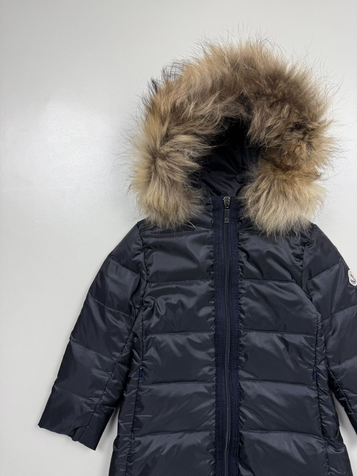 Moncler Moncler Kids Down Puffer Jacket With Fur Collar Size 2/92 Size XXS / US 00 / IT 34 - 6 Thumbnail