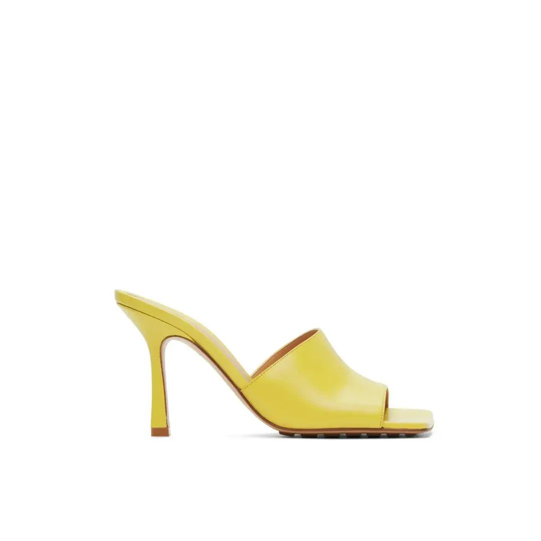 Bottega Veneta o1n1vont0325 Stretch Mules in Yellow Size US 6 / IT 36 - 1 Thumbnail