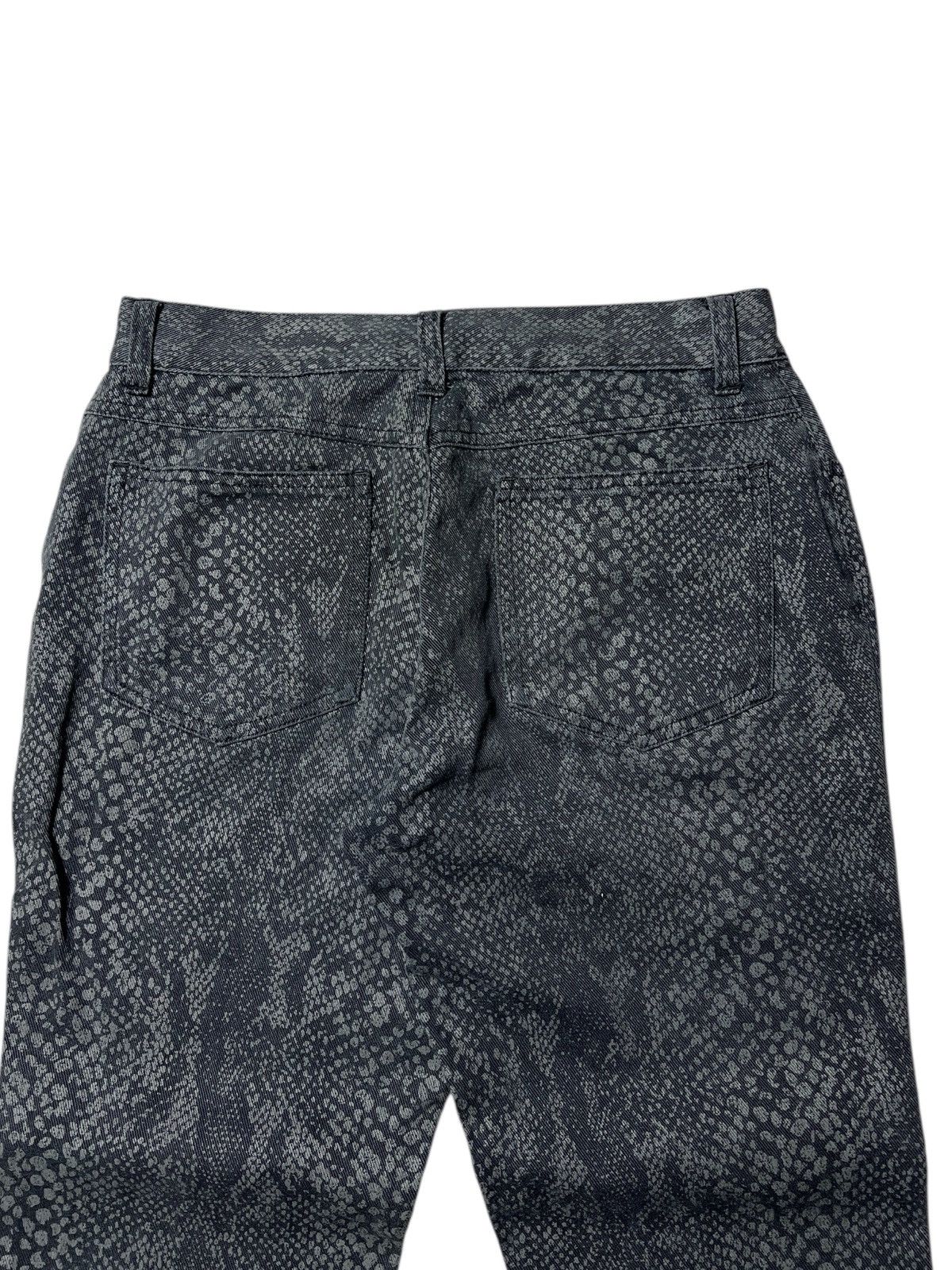 Japanese Brand 2000s Algonquins Snake Skin Pattern Pants Size US 28 / EU 44 - 10 Thumbnail