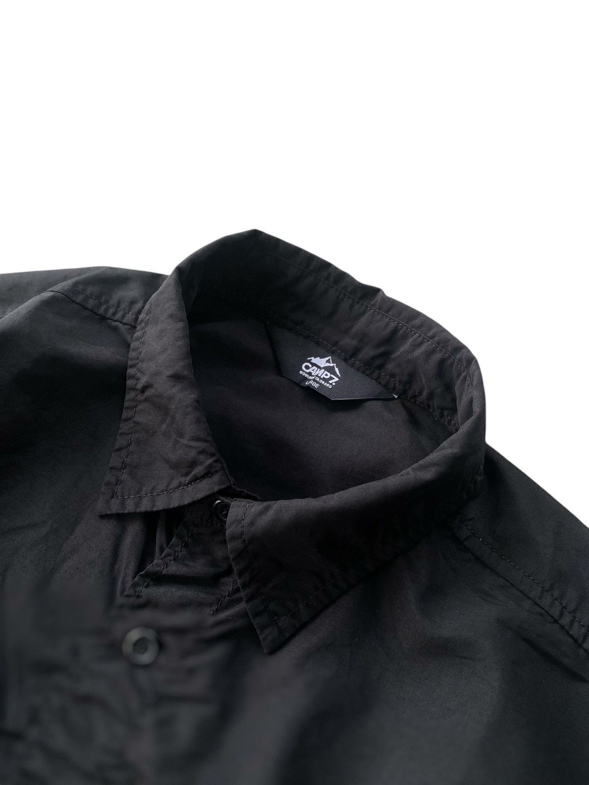 Japanese Brand UTILITY MULTIPOCKET OUTDOOR NYLON SHIRT BUTTON UP Size US L / EU 52-54 / 3 - 8 Thumbnail