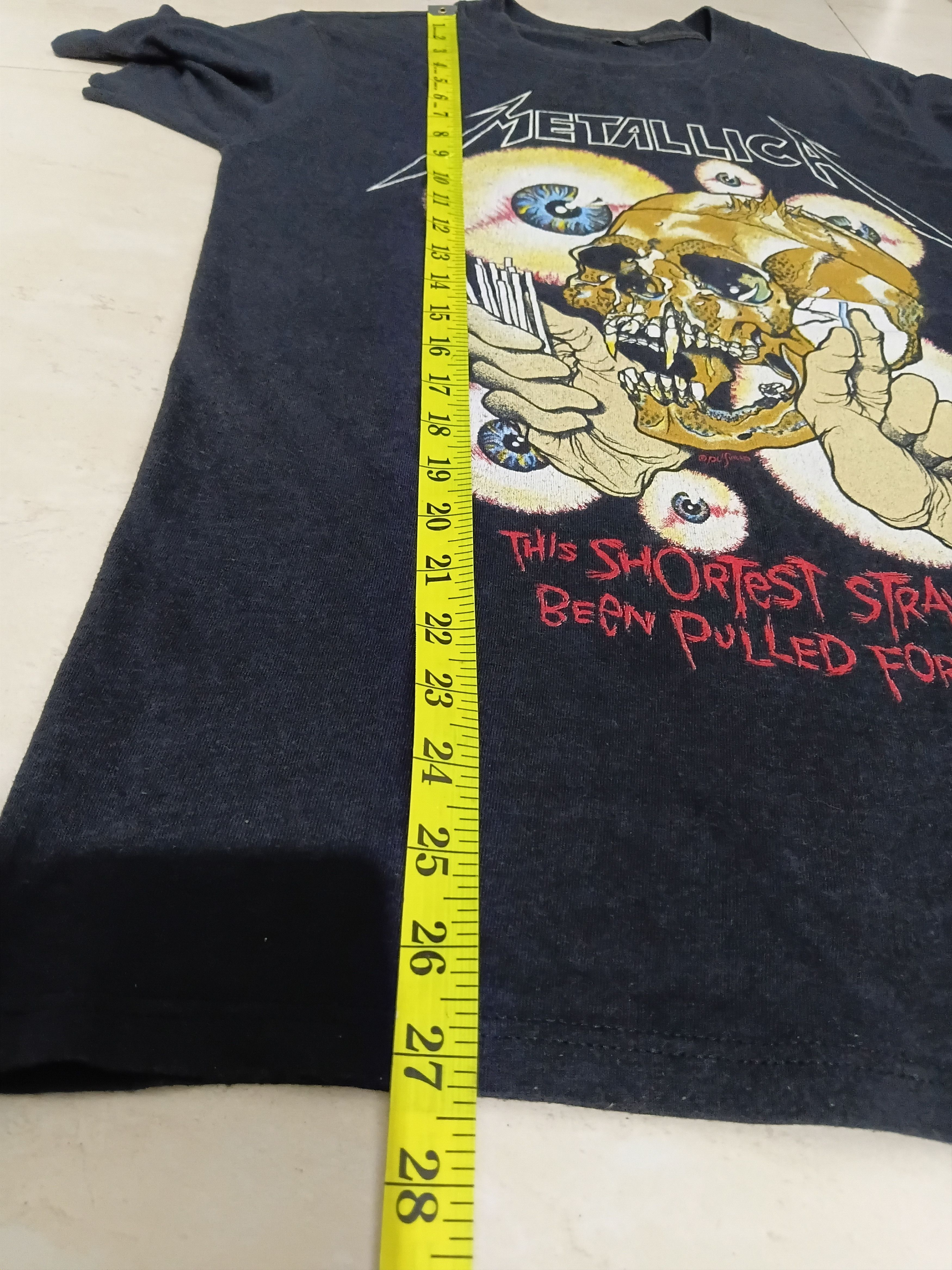 Vintage Rare x metallica x pushead x vintage x bandtees Size US M / EU 48-50 / 2 - 7 Thumbnail