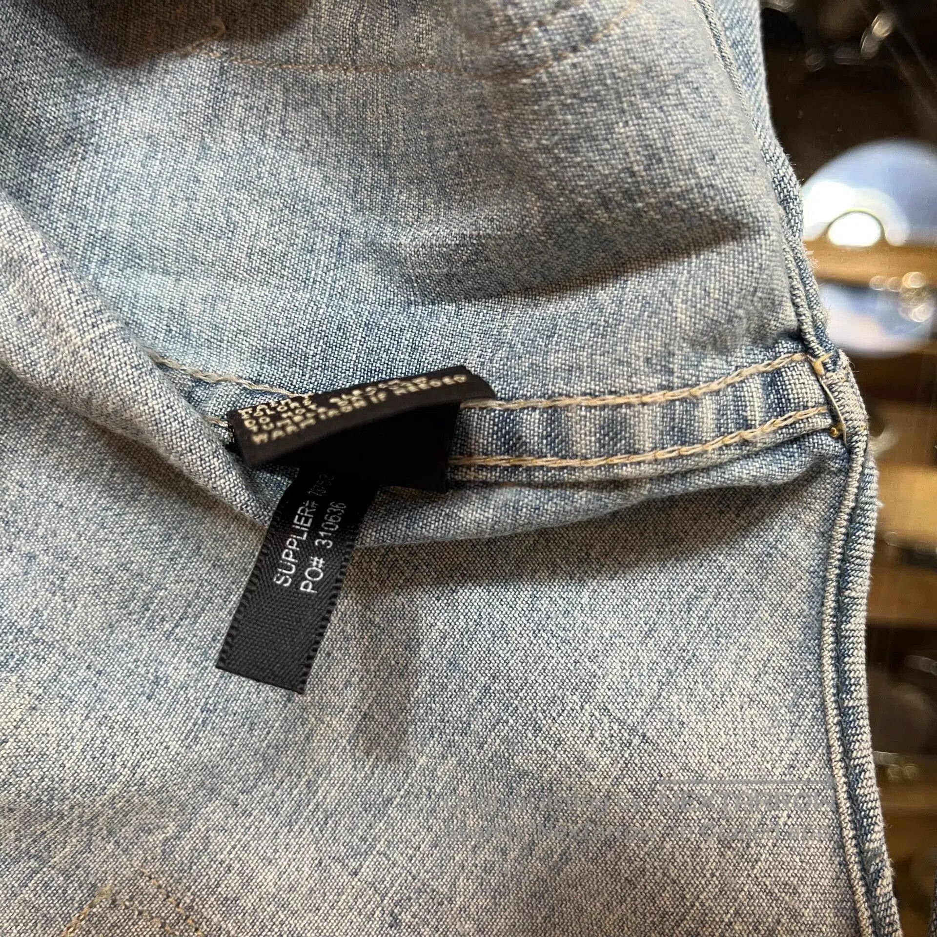 RRL Ralph Lauren Vintage Ralph Lauren Denim Shirt. Size US M / EU 48-50 / 2 - 9 Thumbnail
