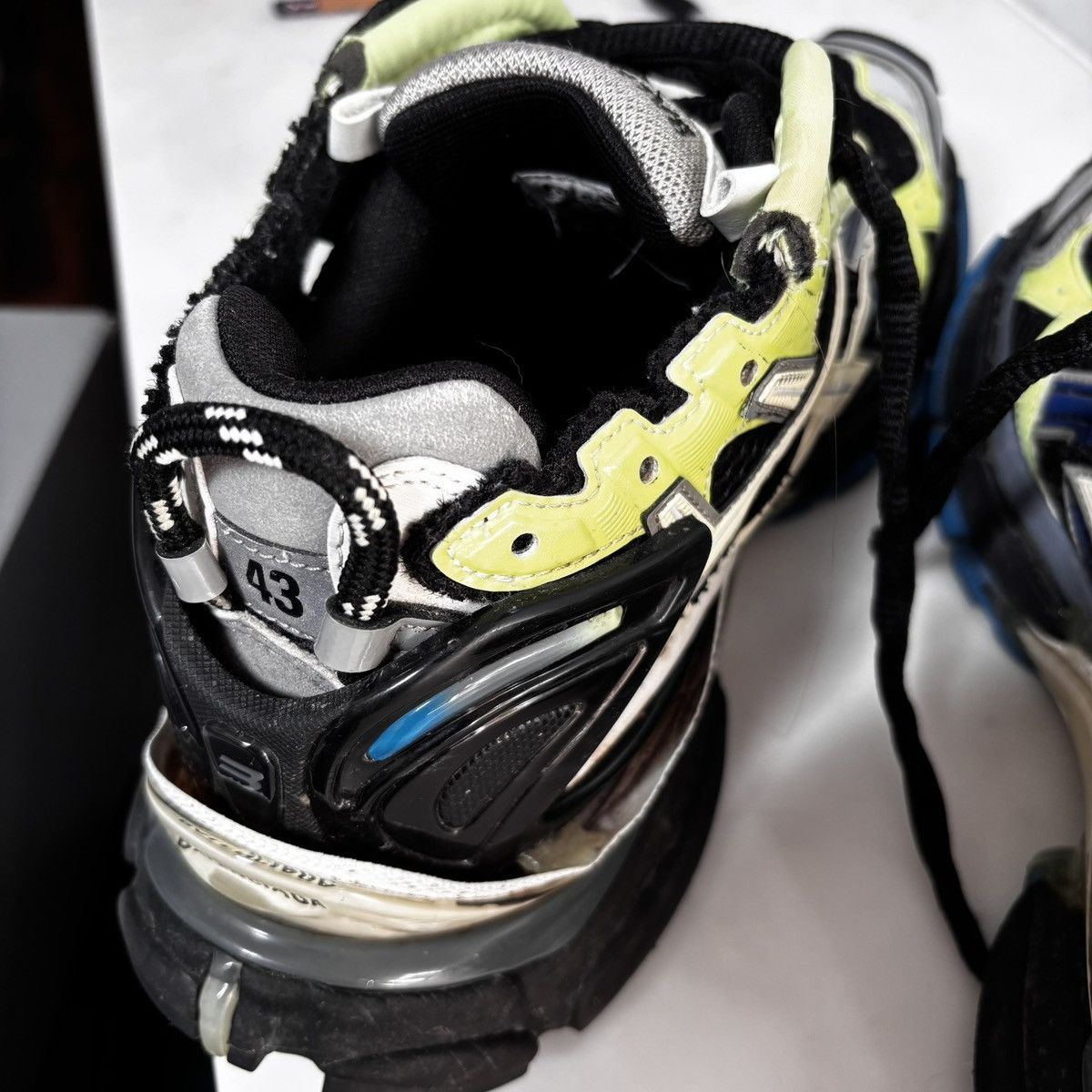 Balenciaga Balenciaga Track Sneaker Yellow Silver US 10 Size US 9 / EU 42 - 21 Thumbnail