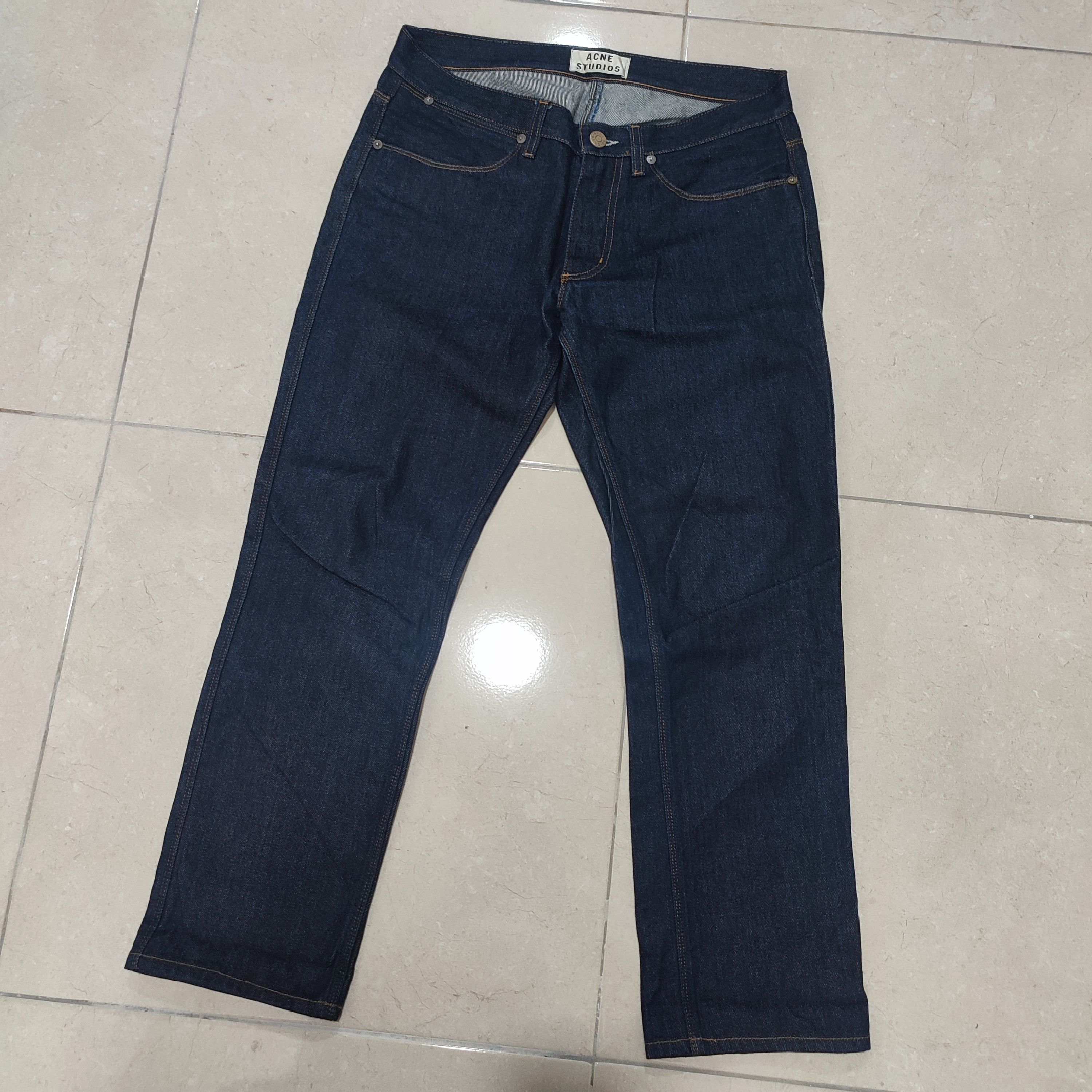 Acne Studios × Designer 🔥STEALS🔥Very Rare Acne Studio Max Raw Denim Size US 32 / EU 48 - 2 Thumbnail