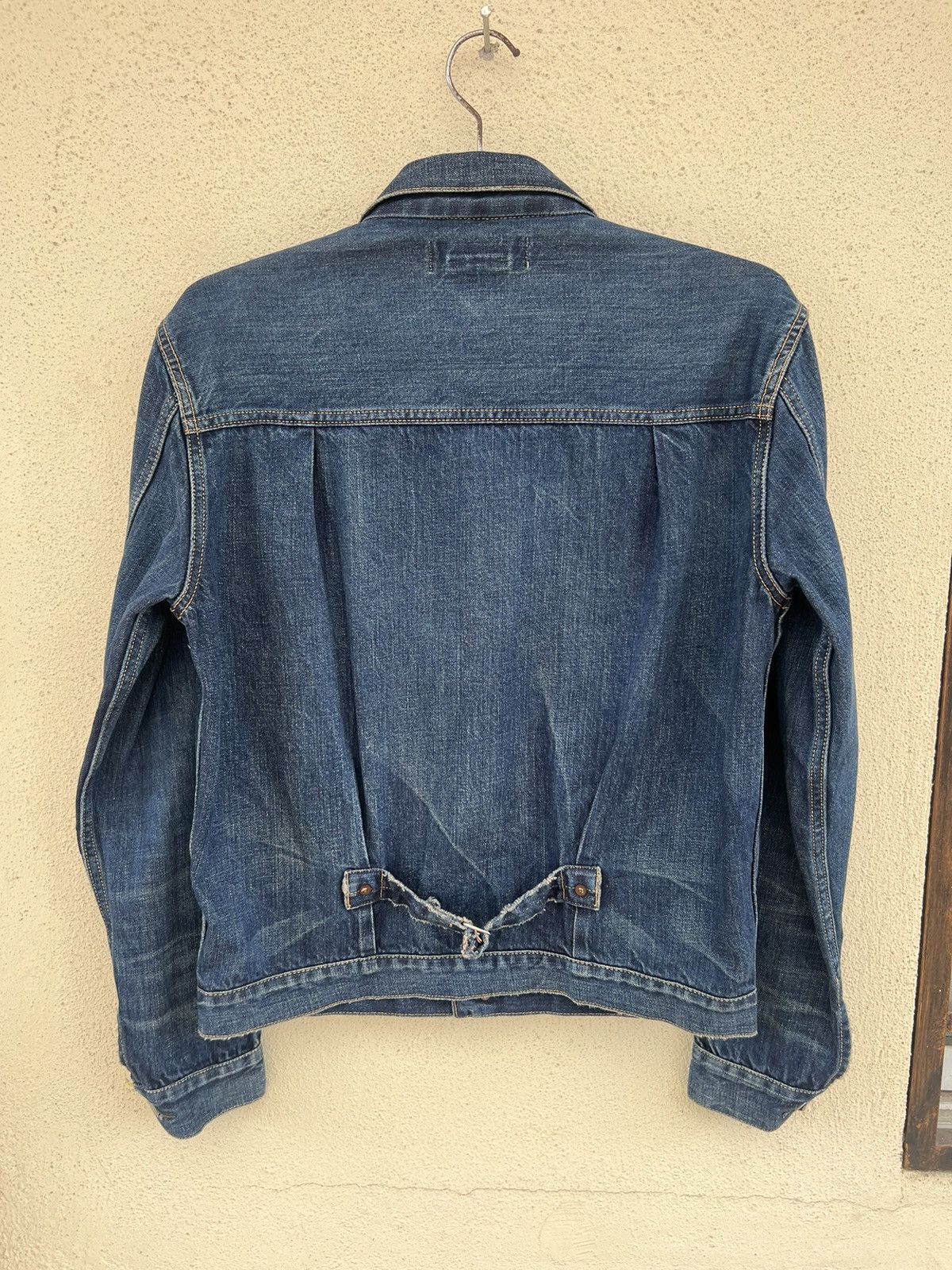 Remi Relief Remi Relief Japan Distress Denim Type 1 Jacket 40s Style Size US M / EU 48-50 / 2 - 10 Thumbnail
