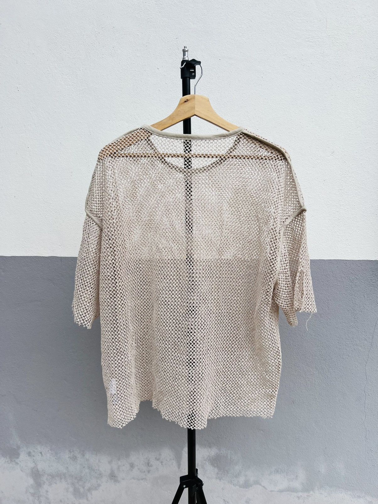 Ciaopanic JapaneseBrand Mesh Knit Top Fishnet Oversized Baggy Tee Size US XL / EU 56 / 4 - 5 Thumbnail