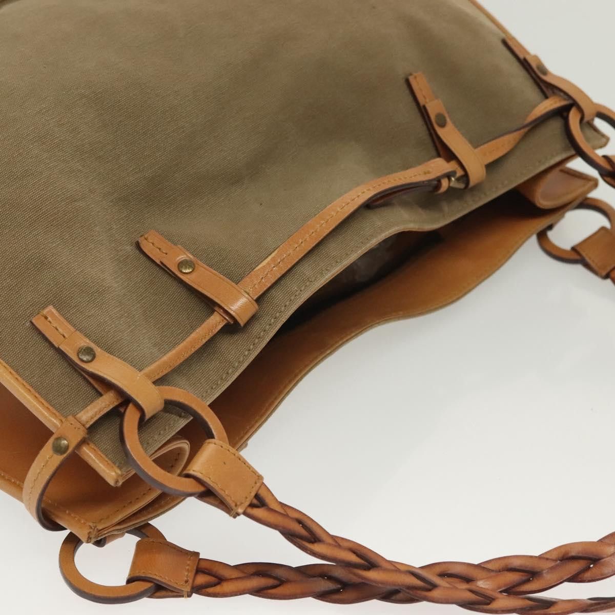 Gucci GUCCI Tote Bag Canvas Beige Size ONE SIZE - 7 Thumbnail