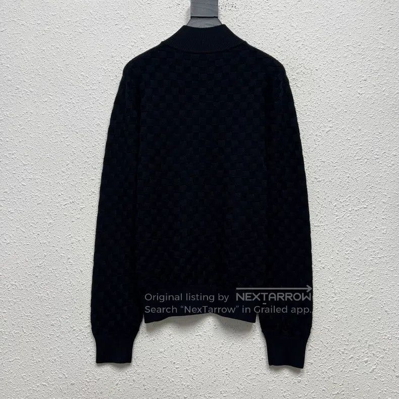 Louis Vuitton Louis Vuitton Checkerboard knit zip jacket Size US XS / EU 42 / 0 - 2 Thumbnail
