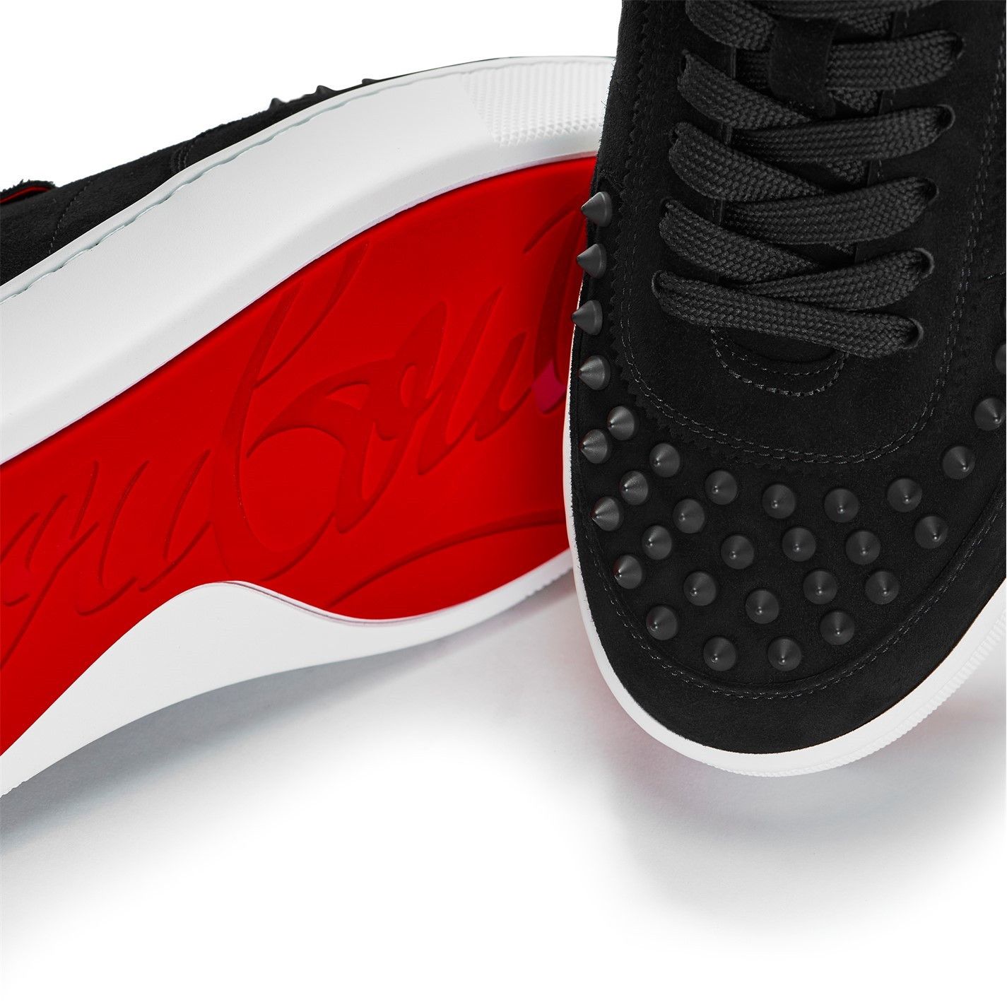 Christian Louboutin Happyrui Spikes Sneakers Size US 11 / EU 44 - 7 Thumbnail