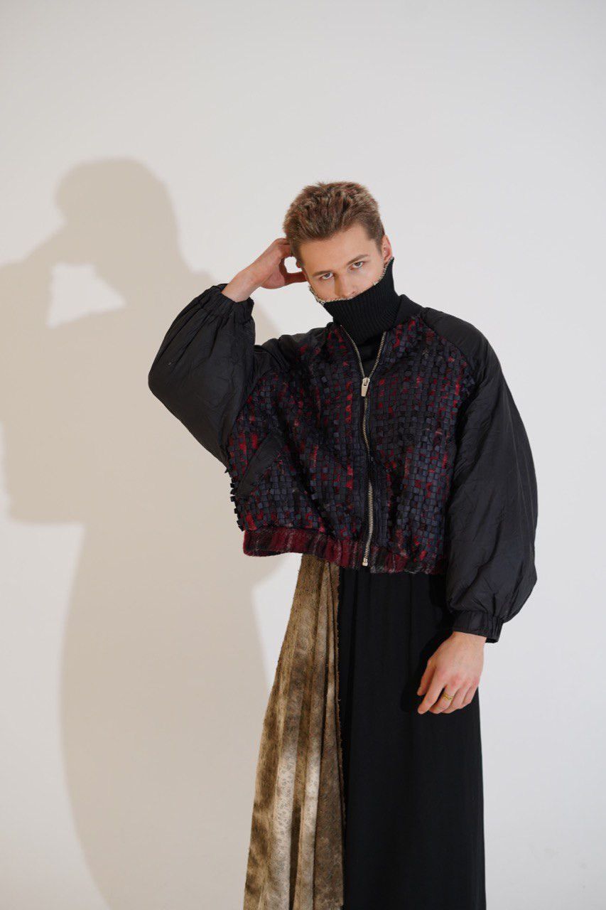 Handmade Bomber avant-garde Size M / US 6-8 / IT 42-44 - 1 Thumbnail