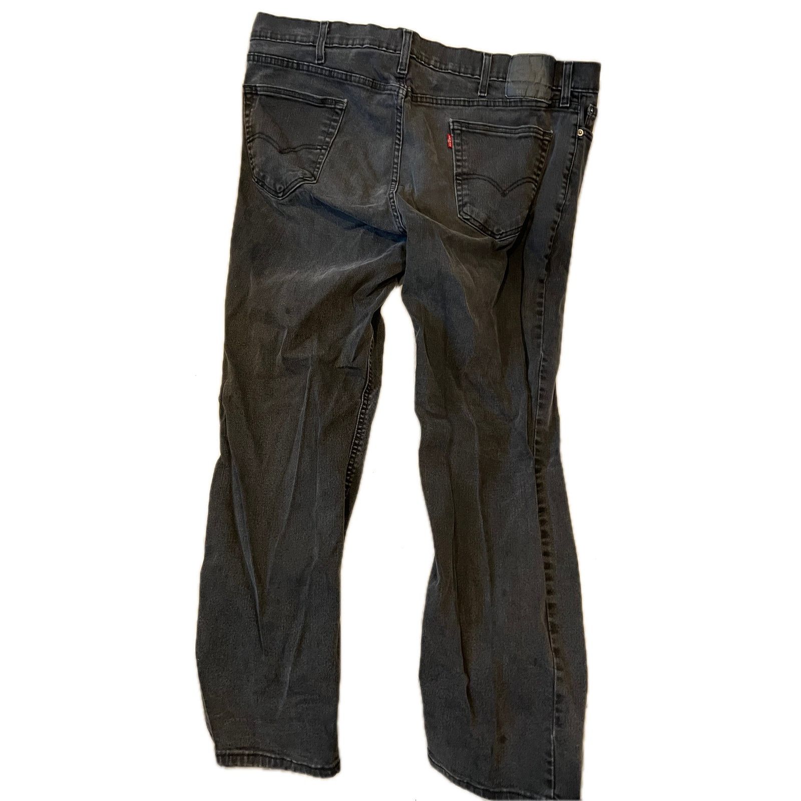 Levi's Levi's 541 Athletic Fit Straight Leg Jeans Black Mens 42x32 Size US 42 / EU 58 - 2 Thumbnail