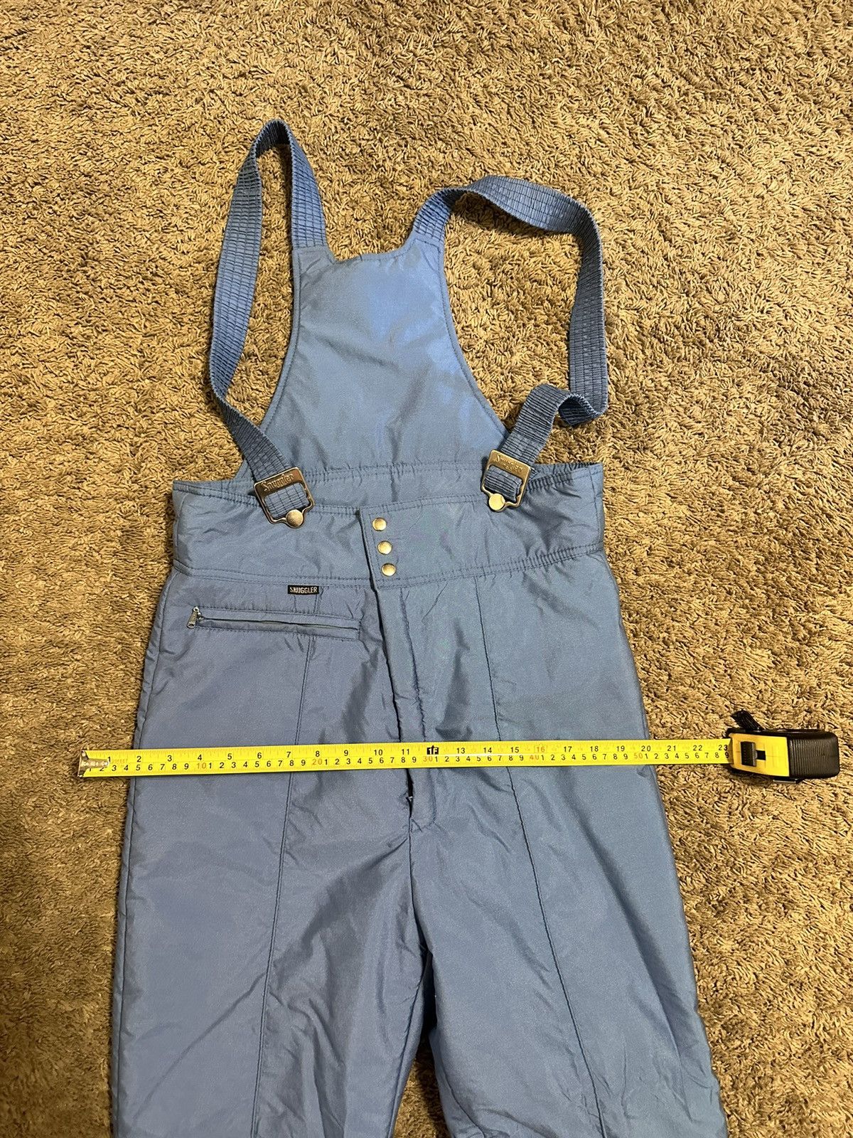 Nike × Vintage vintage Snuggler “baby blue” overalls 80s size large Size US 34 / EU 50 - 7 Thumbnail