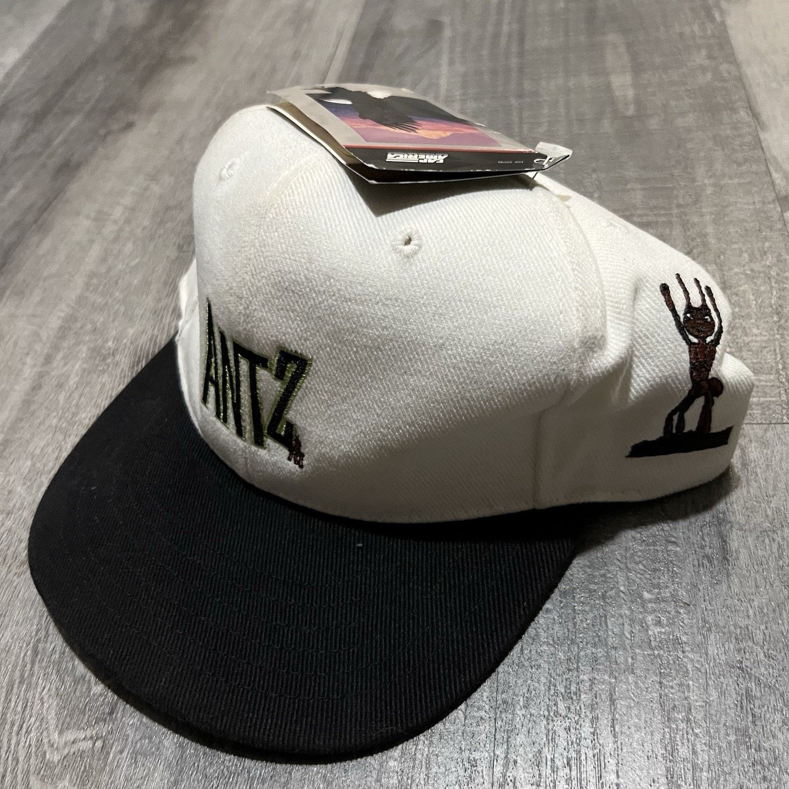 Other Vintage ANTZ Movie Promo Hat NWT 90s White Cartoon Animated Size ONE SIZE - 3 Thumbnail