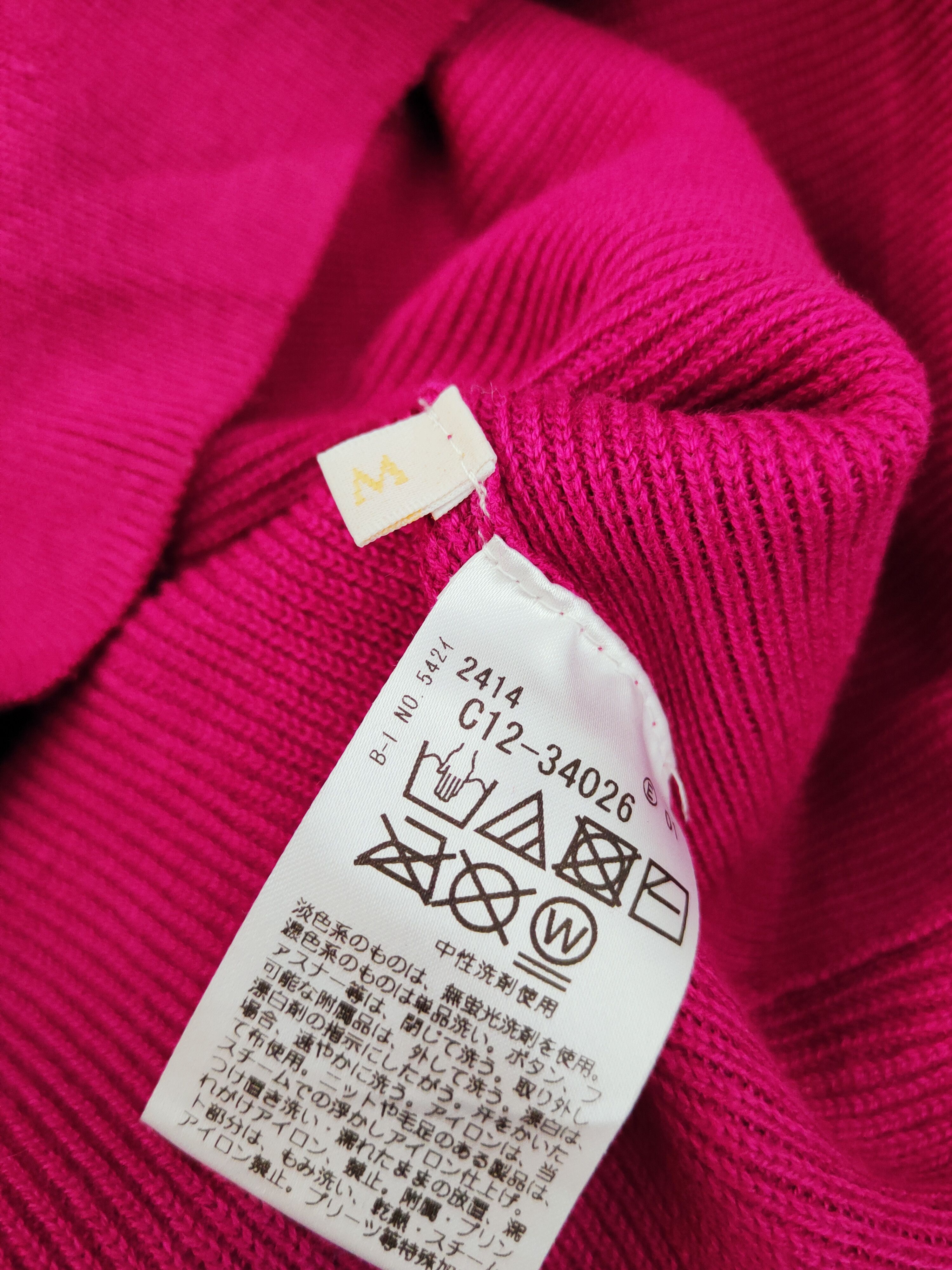Homespun Knitwear AG Purple Knitwear Cardigan japan #W062 Size US S / EU 44-46 / 1 - 10 Thumbnail