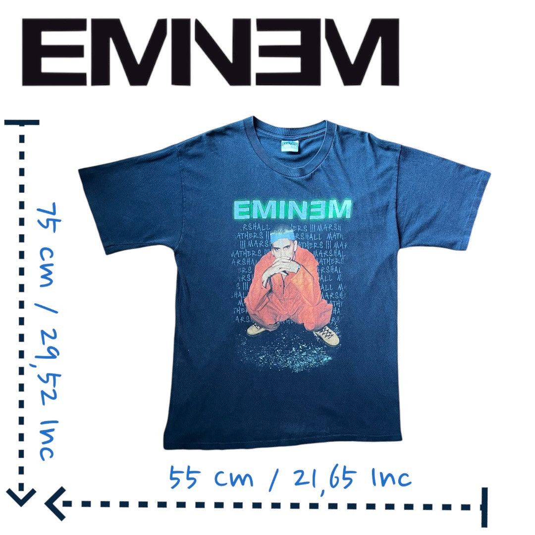 Rap Tees × Vintage Eminem Criminal 2000 Size US L / EU 52-54 / 3 - 2 Thumbnail