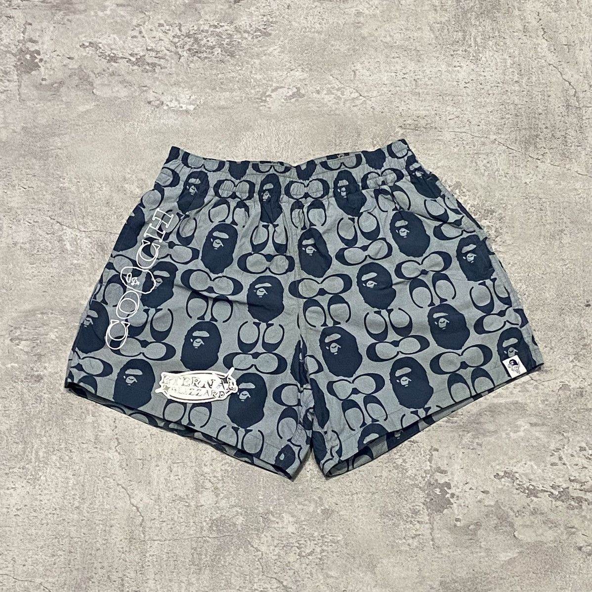 Bape × Coach Bape X Coach Monogram Shorts Size 24" / US 00 / IT 34 - 1 Thumbnail
