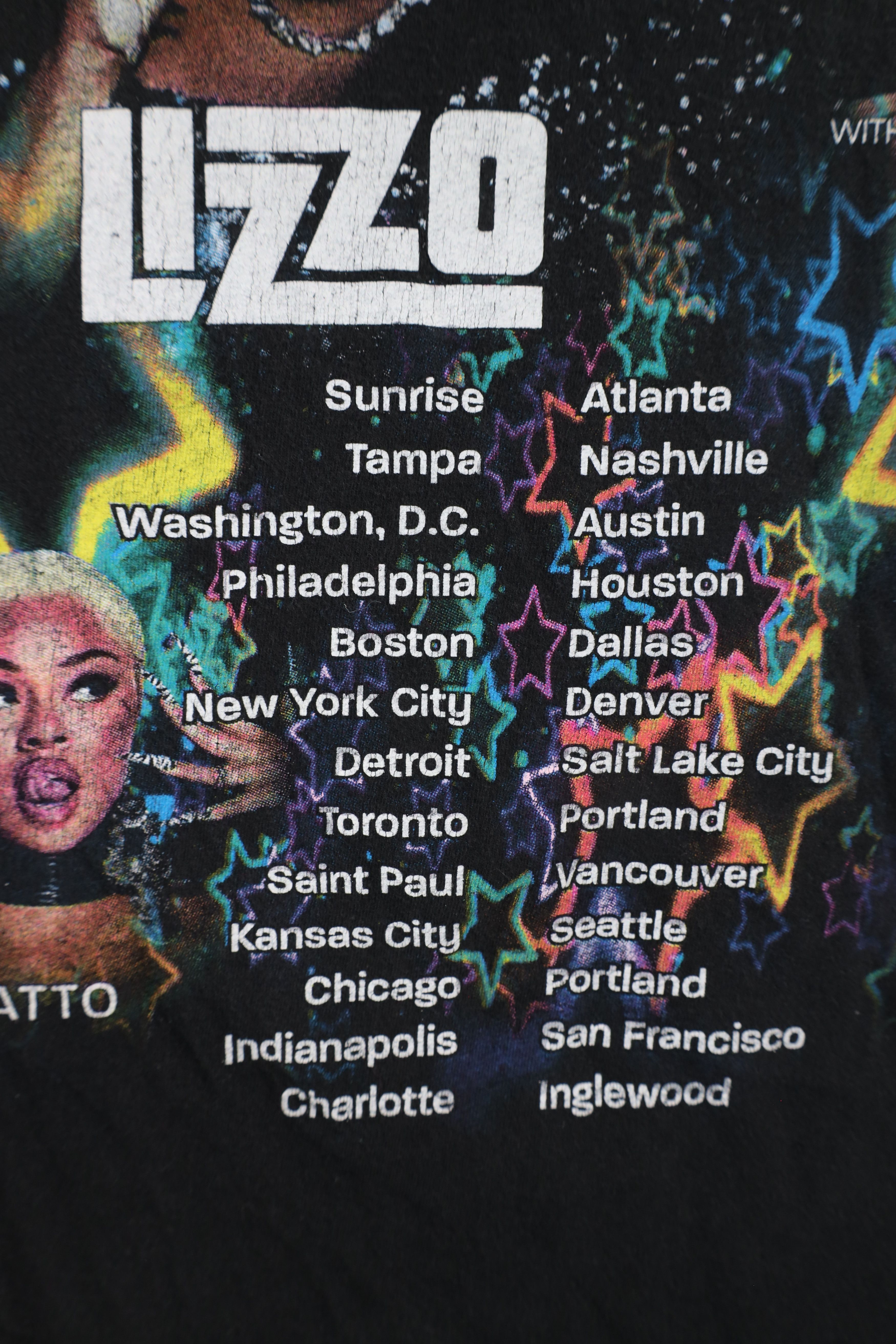 Vintage Streetwear Tour Lizzo Band Short Sleeve T-Shirt Black Size M / US 6-8 / IT 42-44 - 8 Thumbnail