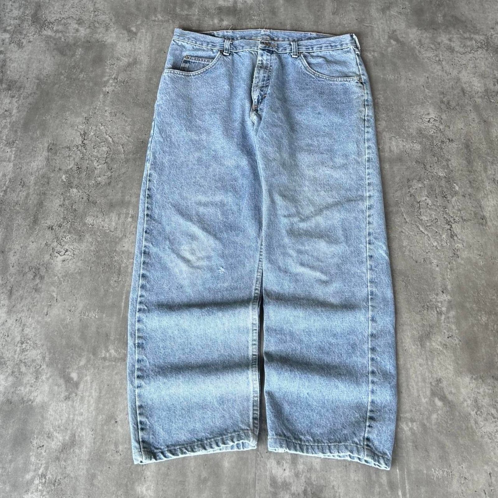 Levi's Vintage Clothing × Vintage × Wrangler Vintage Y2K Levi’s Style Light Wash Grunge Opium Denim Jeans Size US 36 / EU 52 - 1 Thumbnail