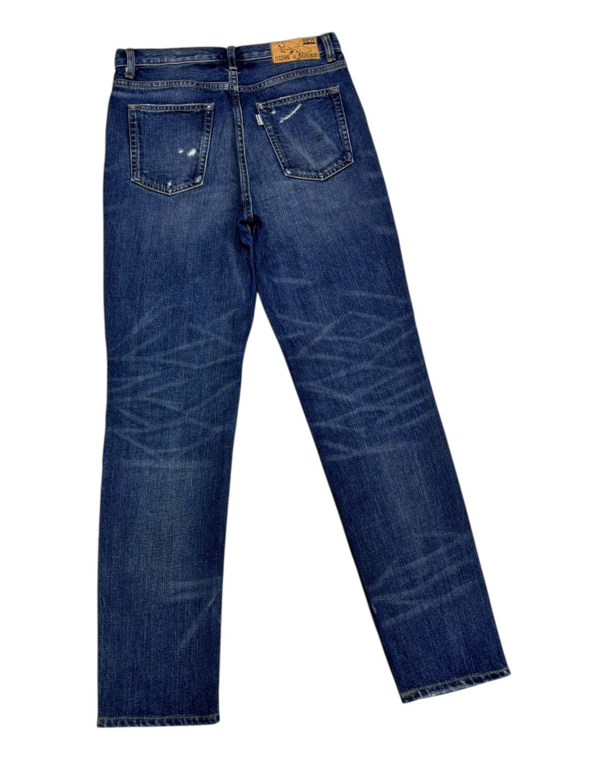 GU × Jun Takahashi × Kim Jones Kim Jones AW18 AW06 Patchwork Distressed Denim GU jeans Size US 29 - 4 Thumbnail