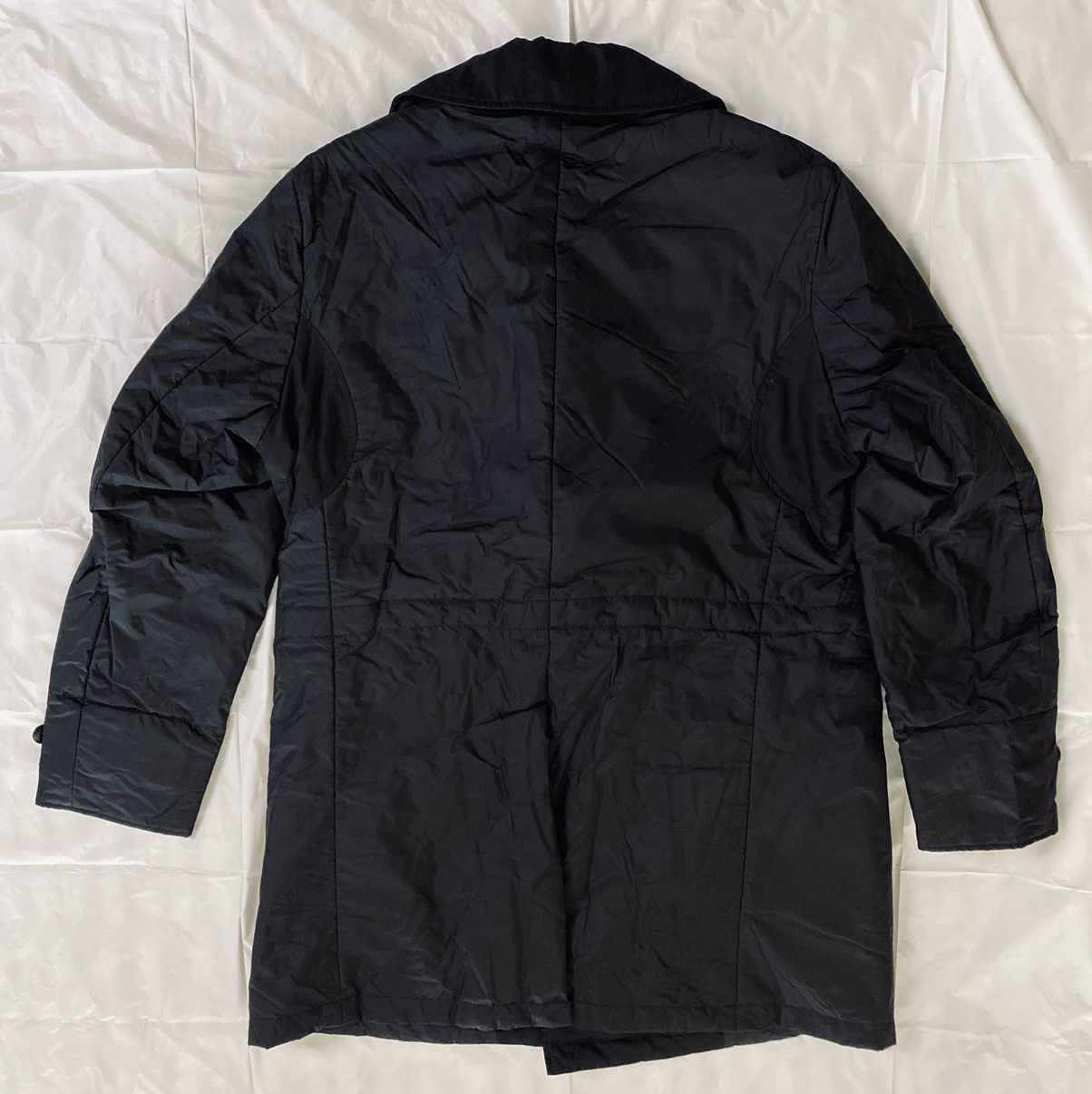 Y's Y’s x Aspesi Black Nylon Thermore Lightweight Peacoat 3 NWT Size US L / EU 52-54 / 3 - 4 Thumbnail