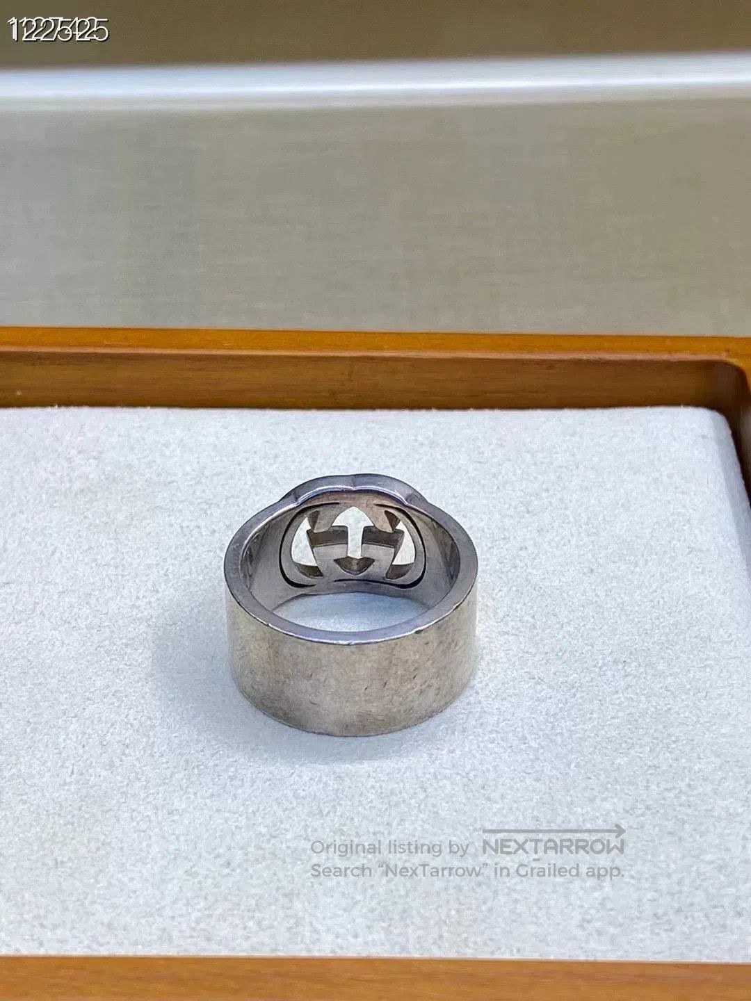 Gucci Gucci 925 Silver Double G Ring. Size ONE SIZE - 5 Thumbnail