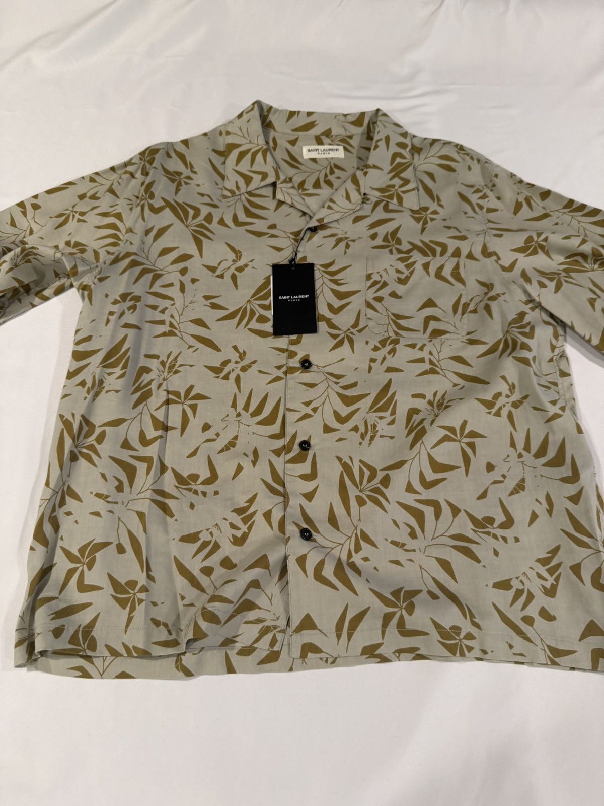 Saint Laurent Paris Saint Laurent men Hawaiian shirt.XXL. $890 Size US XXL / EU 58 / 5 - 6 Thumbnail